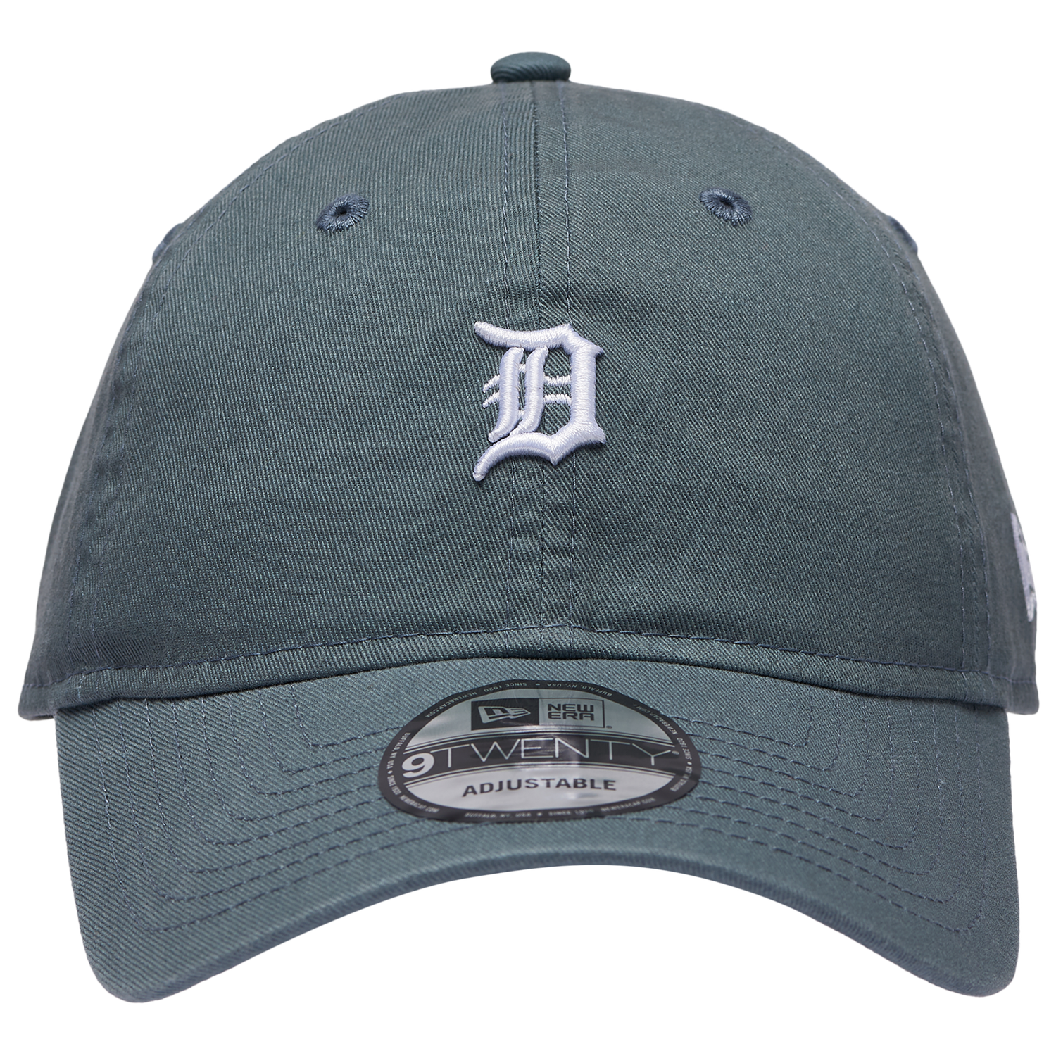 New Era Tigers Washed Mini 9TWENTY Cap - Men's - Dark Grey/White