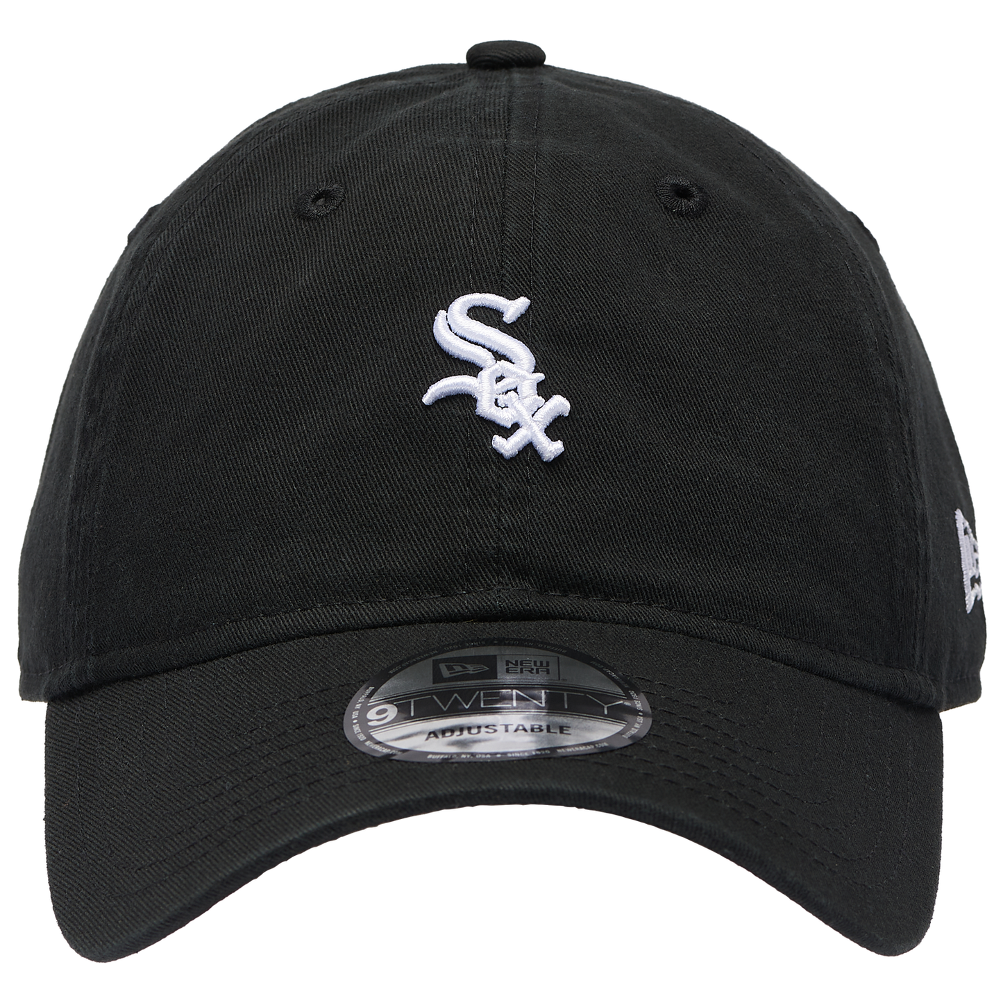 New Era White Sox Washed Mini 9TWENTY Cap - Men's - Black/White