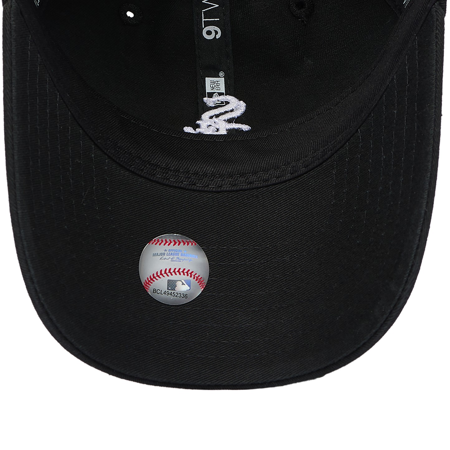 New Era White Sox Washed Mini 9TWENTY Cap - Men's - Black/White