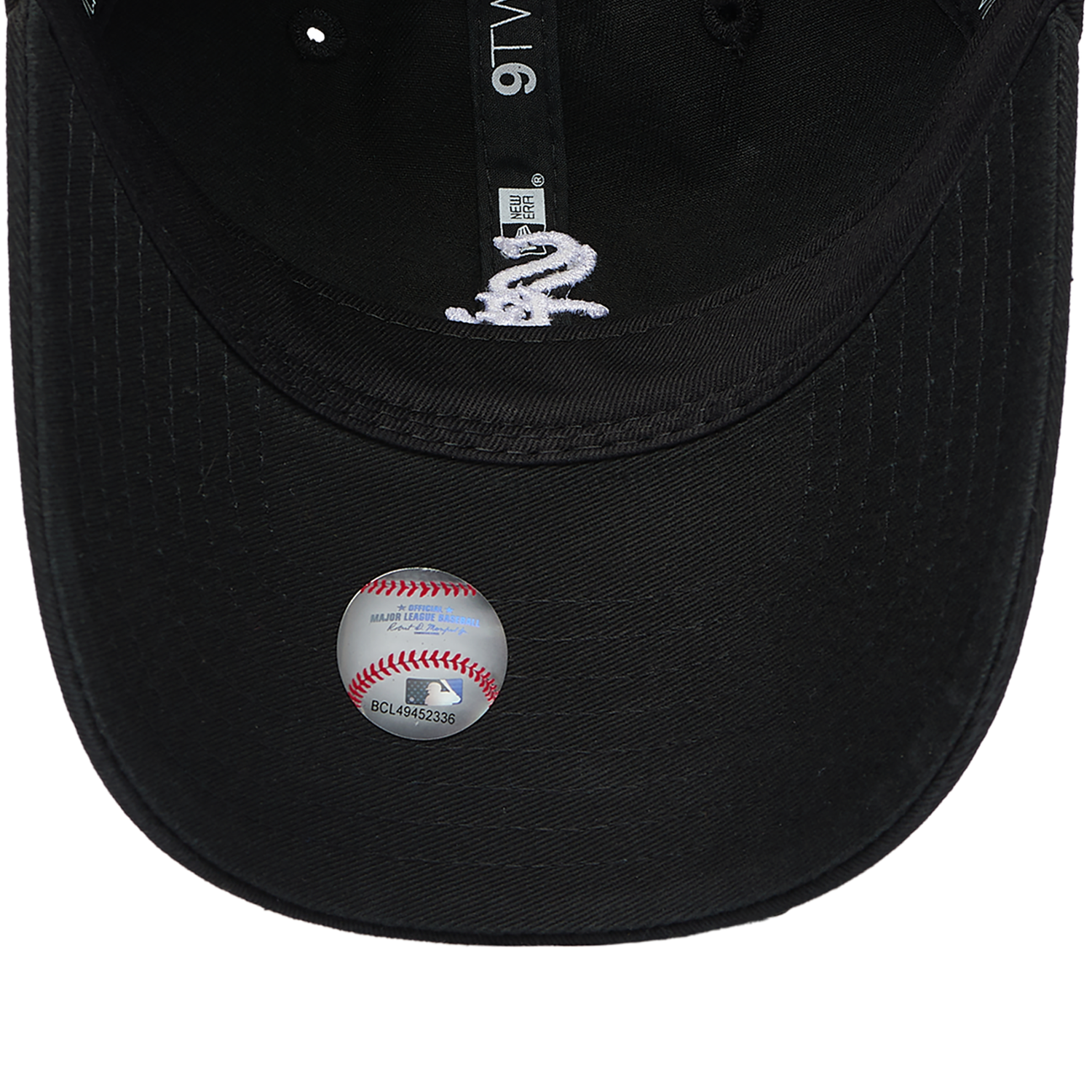 New Era White Sox Washed Mini 9TWENTY Cap - Men's - Black/White
