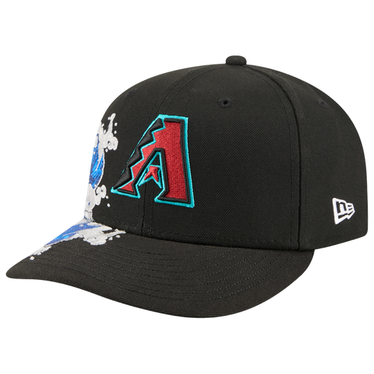 New Era Diamondbacks VISSURF 5950 Cap - Men's - Black/Blue