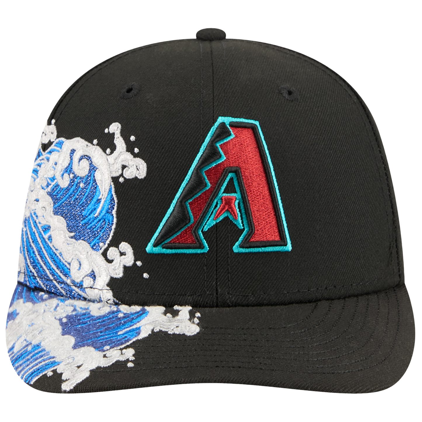New Era Diamondbacks VISSURF 5950 Cap - Men's - Black/Blue