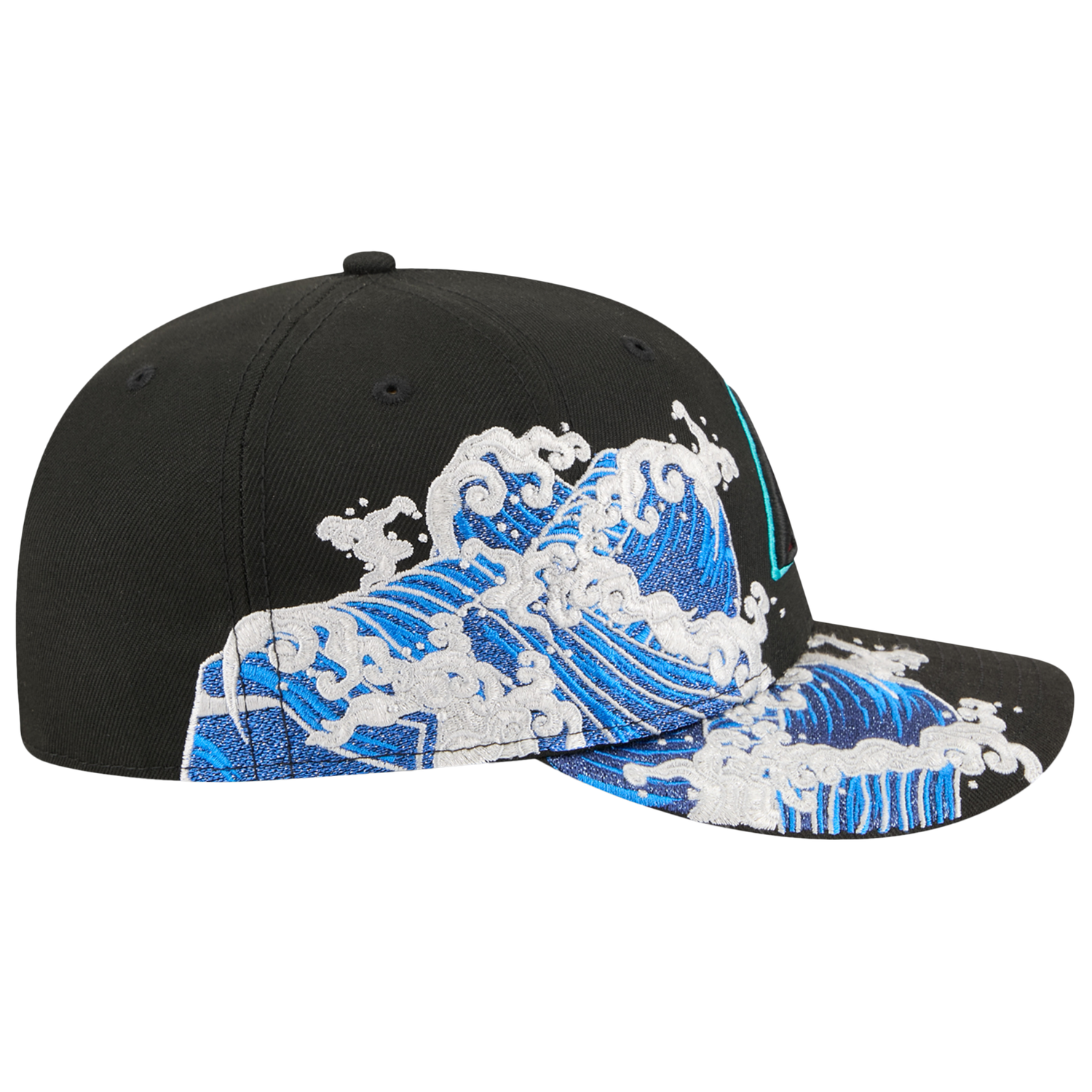 New Era Diamondbacks VISSURF 5950 Cap - Men's - Black/Blue