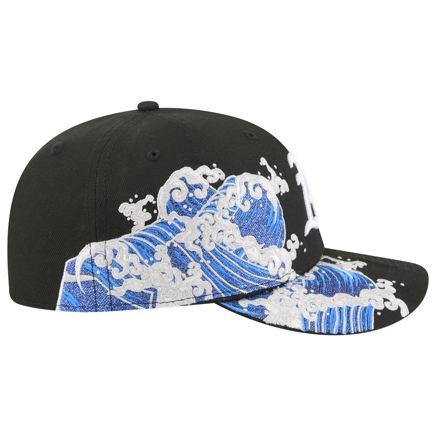 New Era Athletics VISSURF 5950 Cap - Men's - Black/Blue