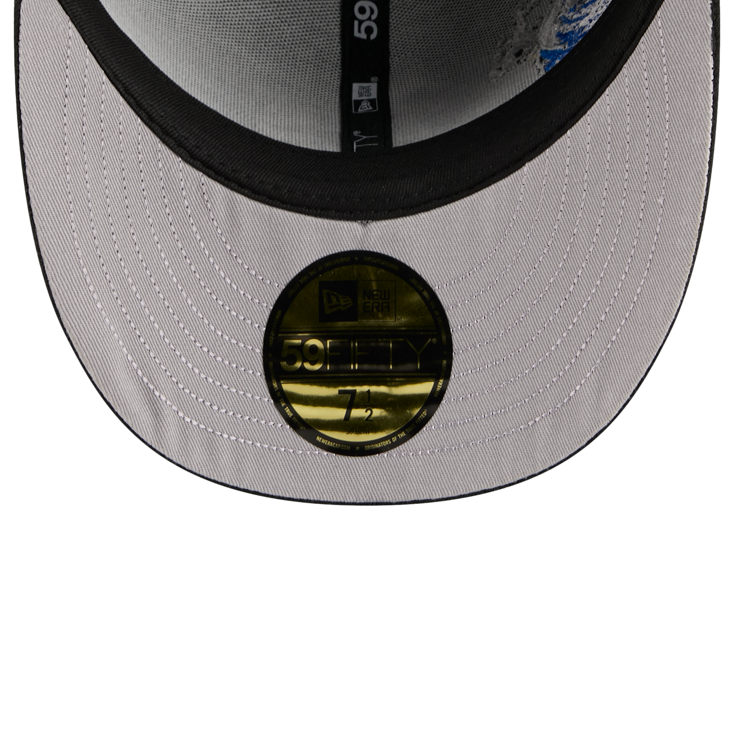 New Era Braves VISSURF 5950 Cap - Men's - Black/Blue