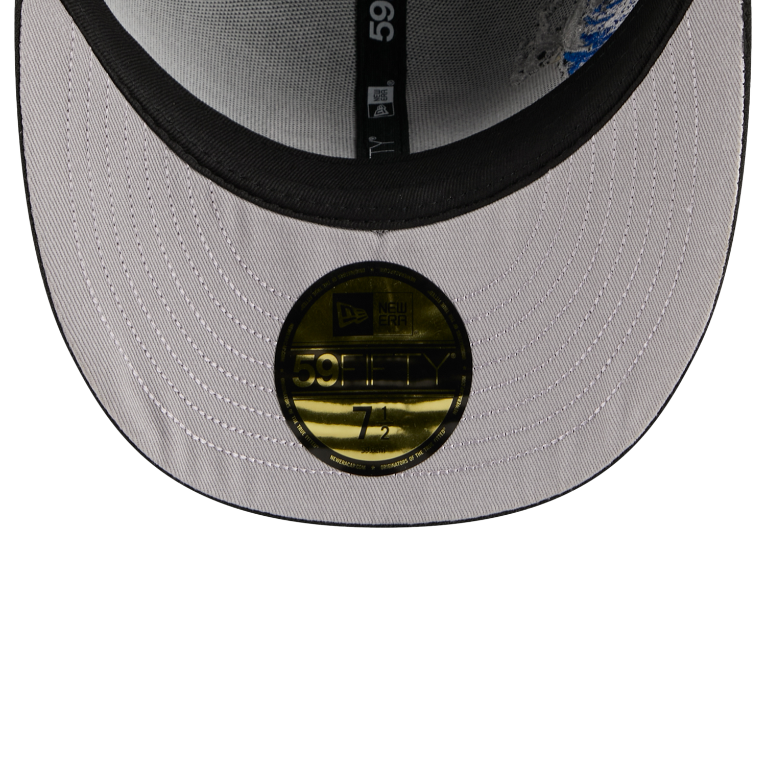 New Era Braves VISSURF 5950 Cap - Men's - Black/Blue