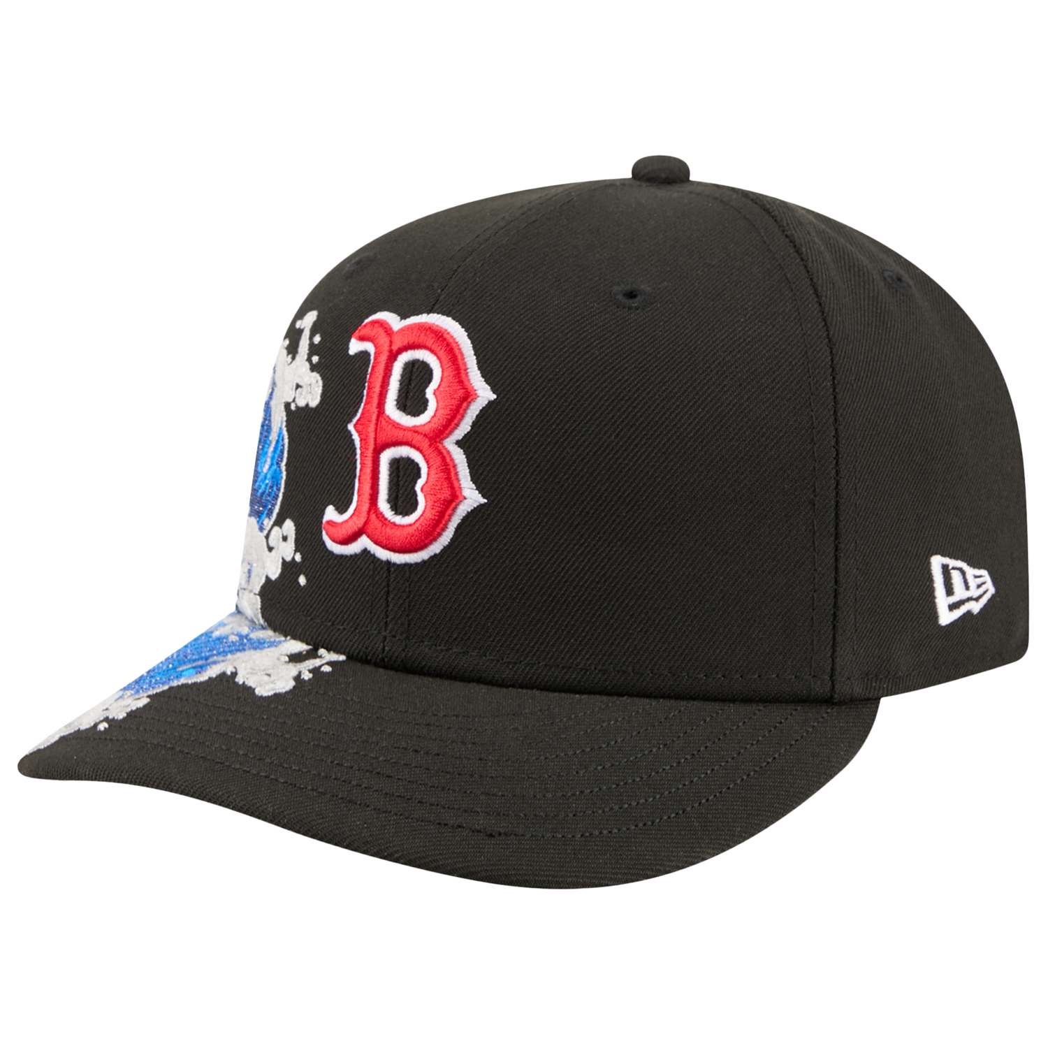 New Era Red Sox VISSURF 5950 Cap - Men's - Black/Blue