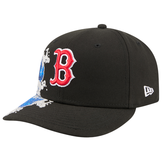 New Era Red Sox VISSURF 5950 Cap - Men's - Black/Blue