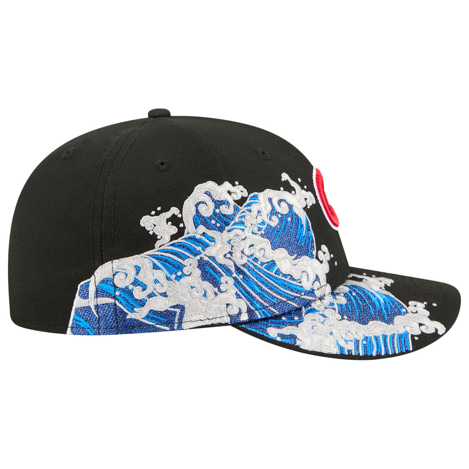 New Era Cubs VISSURF 5950 Cap - Men's - Black/Blue