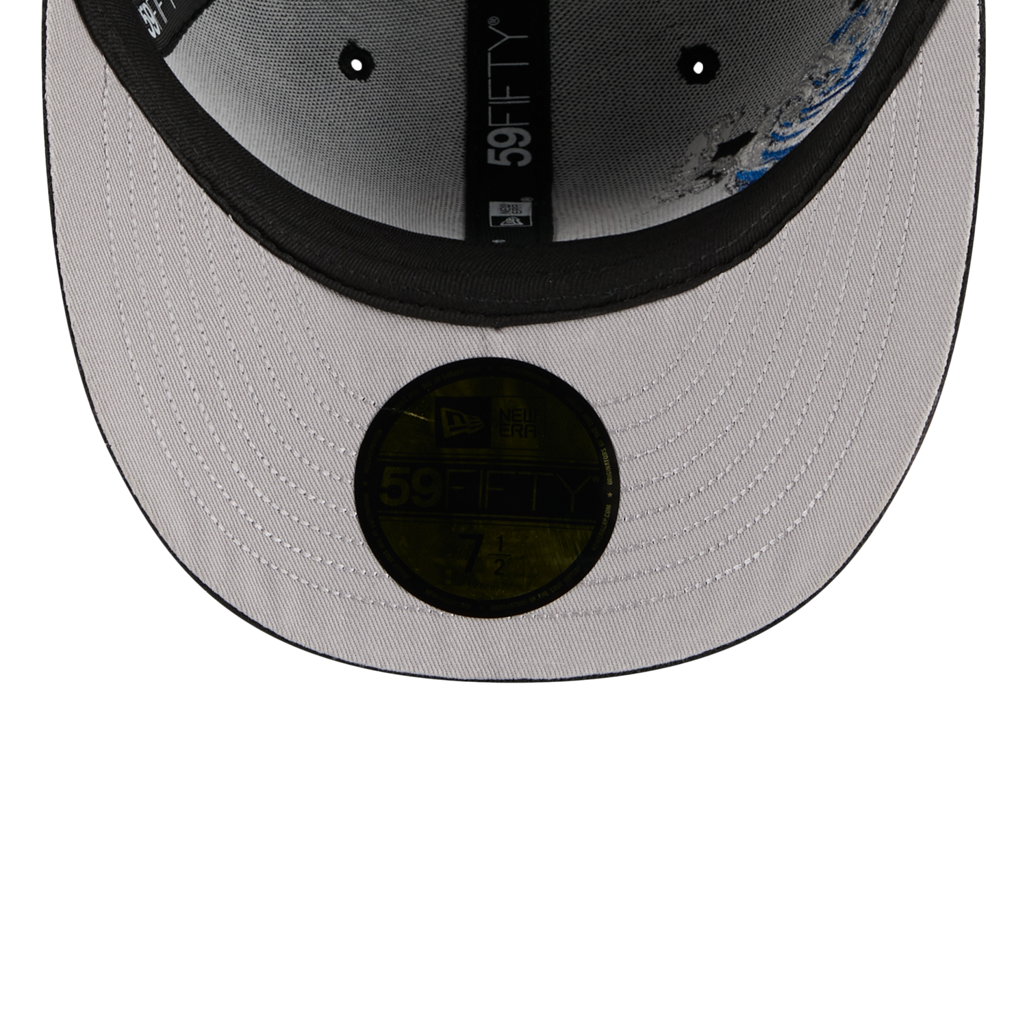 New Era Cubs VISSURF 5950 Cap - Men's - Black/Blue
