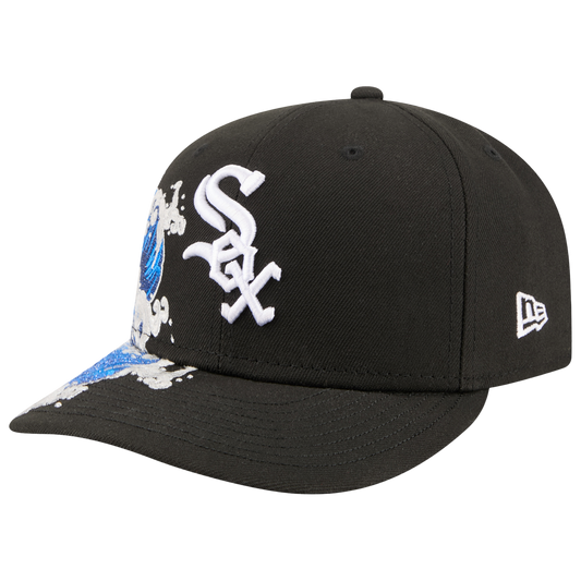 New Era White Sox VISSURF 5950 Cap - Men's - Black/Blue