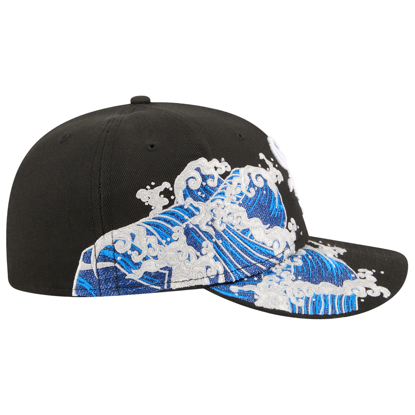 New Era White Sox VISSURF 5950 Cap - Men's - Black/Blue
