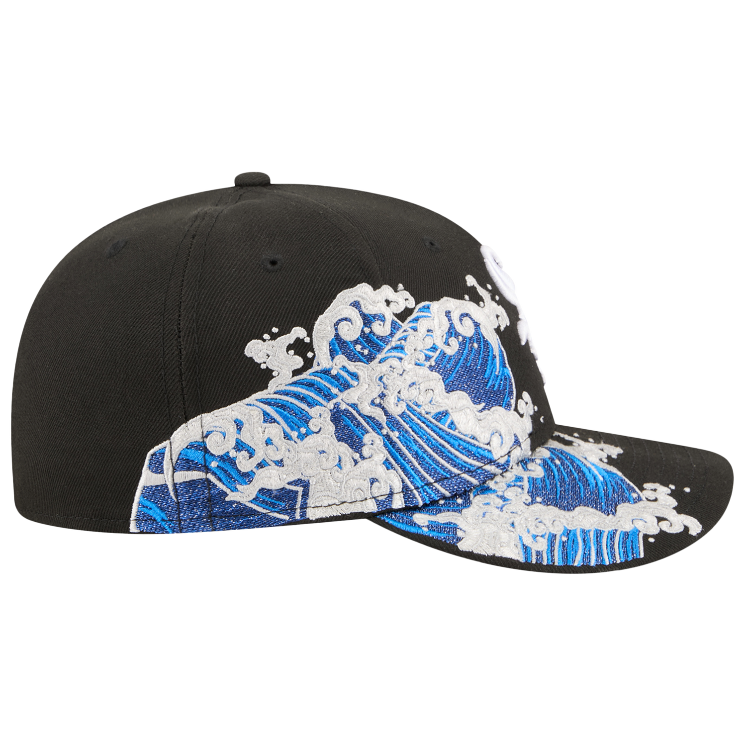 New Era White Sox VISSURF 5950 Cap - Men's - Black/Blue