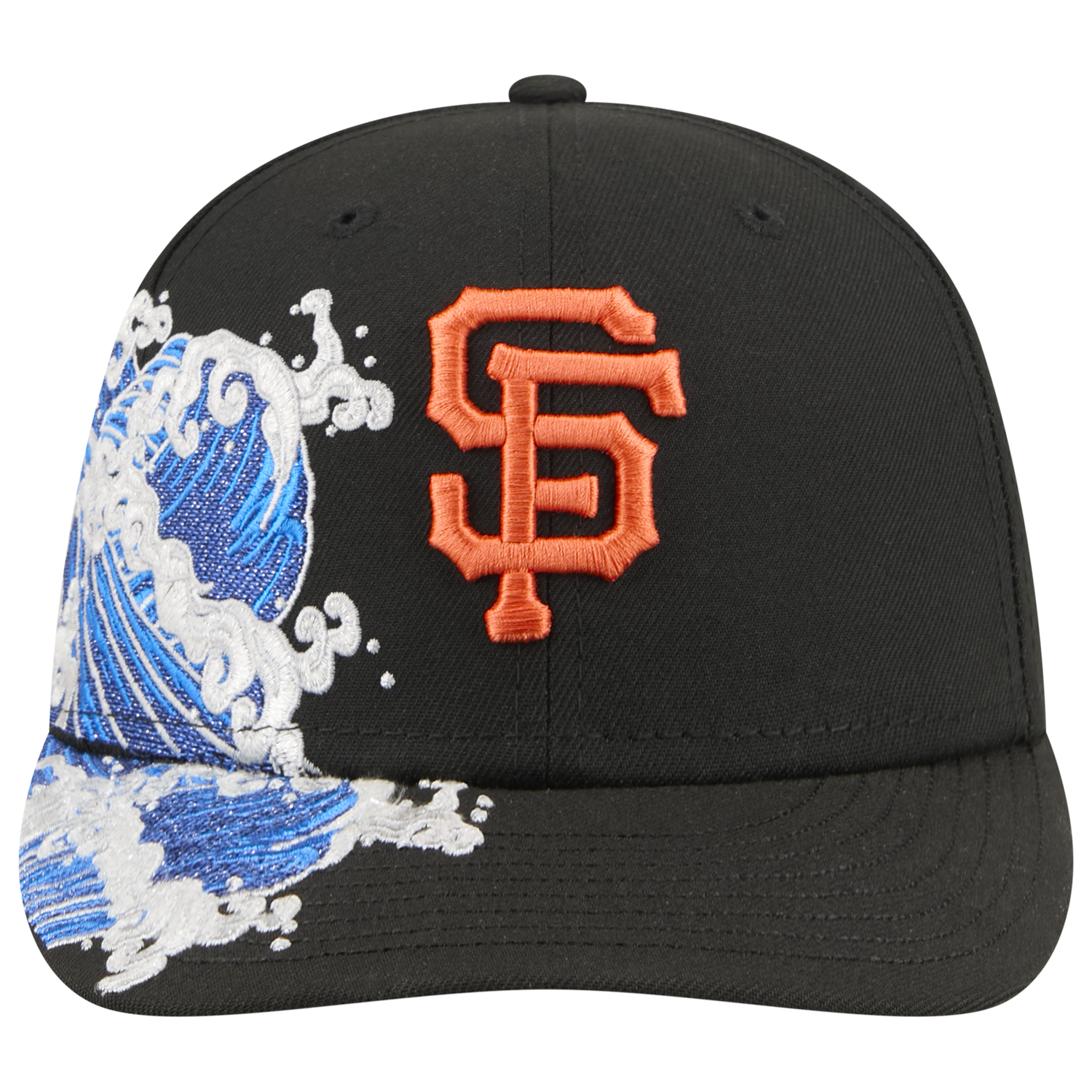 New Era Giants VISSURF 5950 Cap - Men's - Blue/Black
