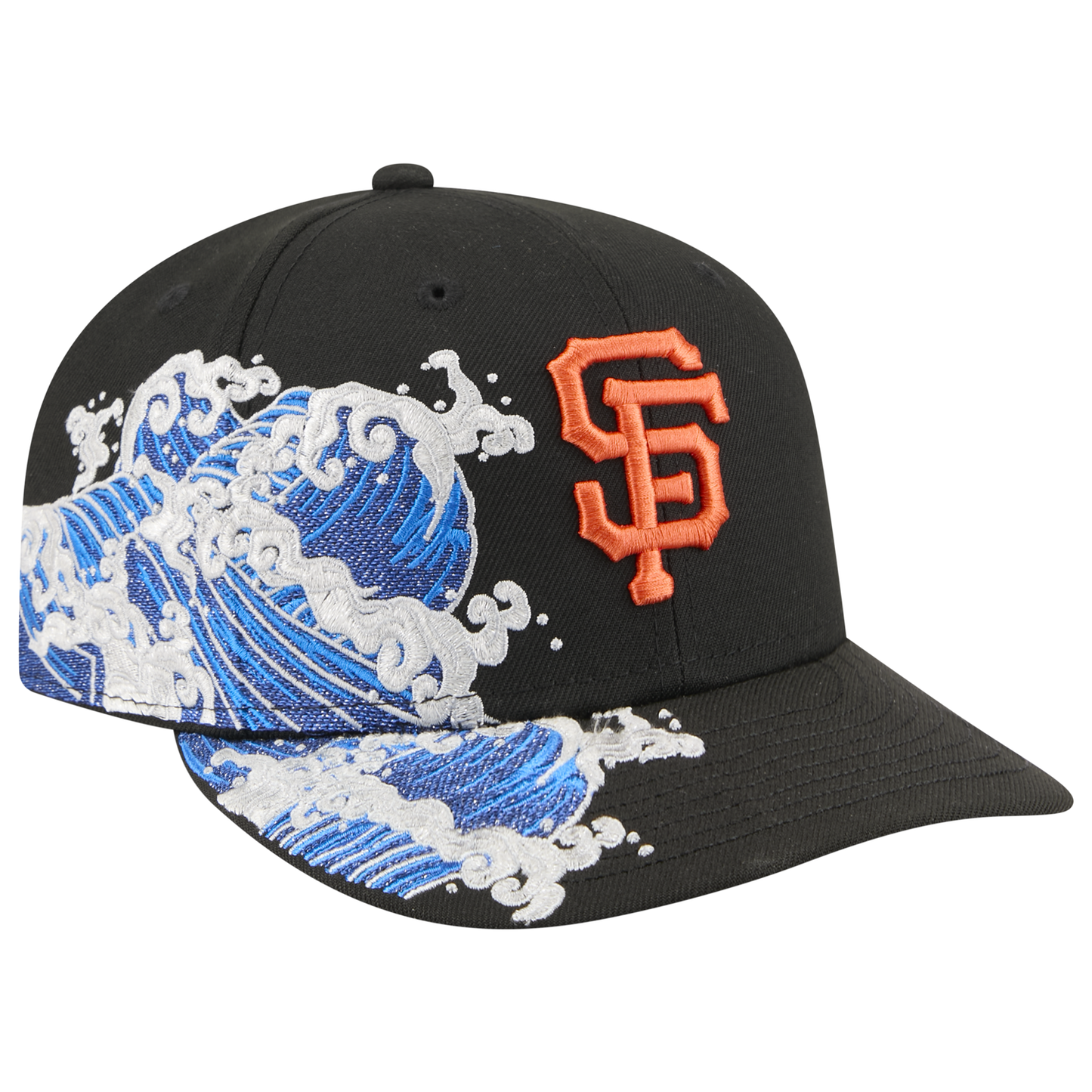 New Era Giants VISSURF 5950 Cap - Men's - Blue/Black