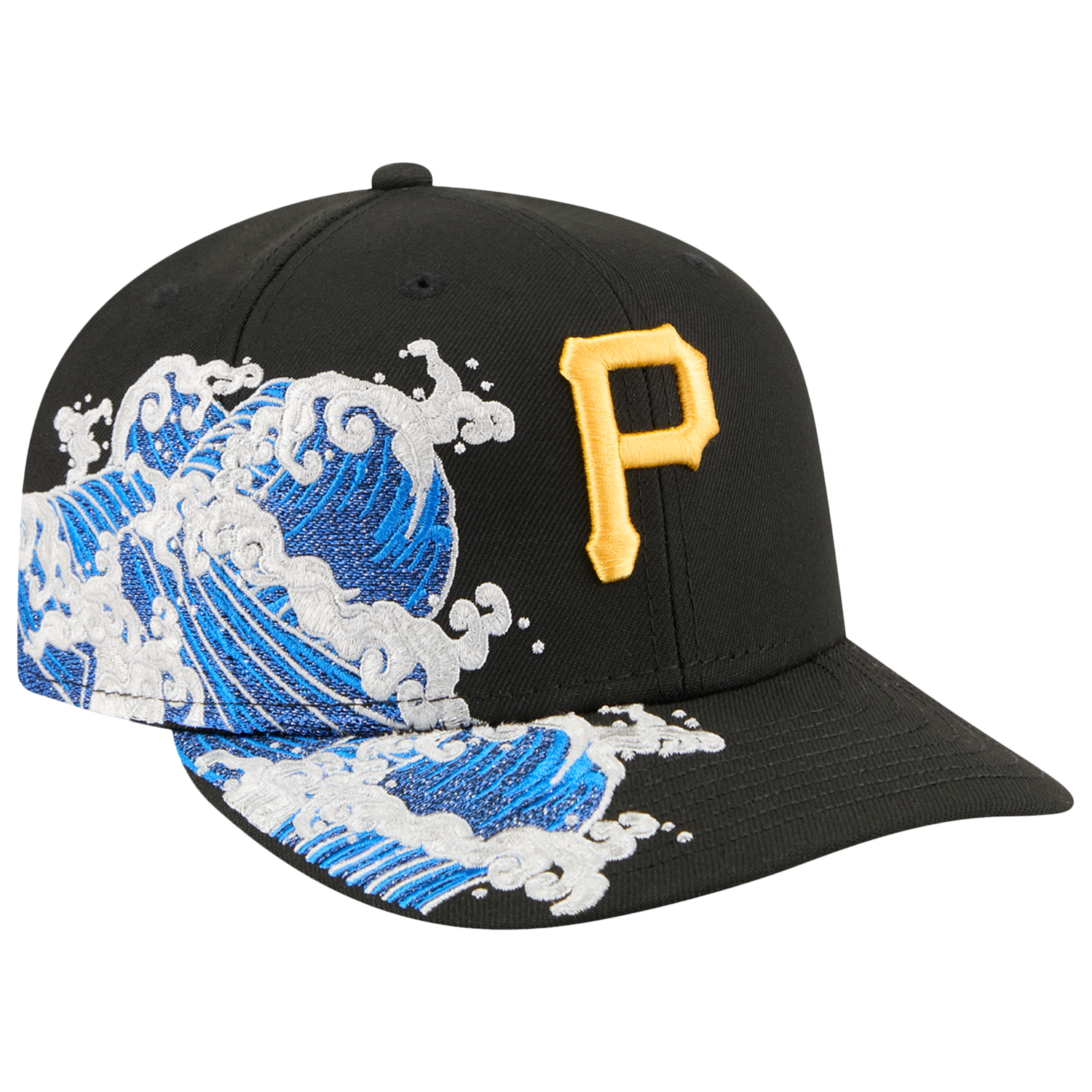 New Era Pirates VISSURF 5950 Cap - Men's - Black/Blue