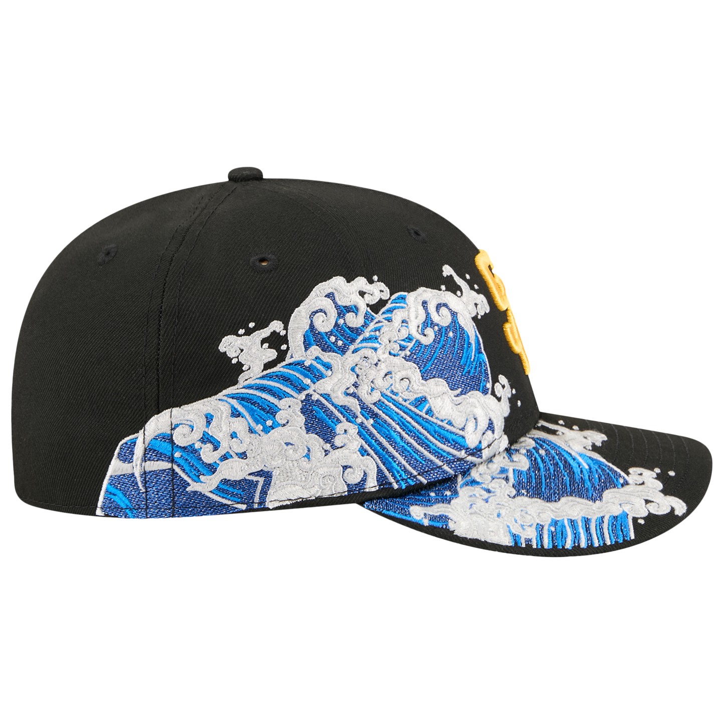 New Era Padres VISSURF 5950 Cap - Men's - Black/Blue