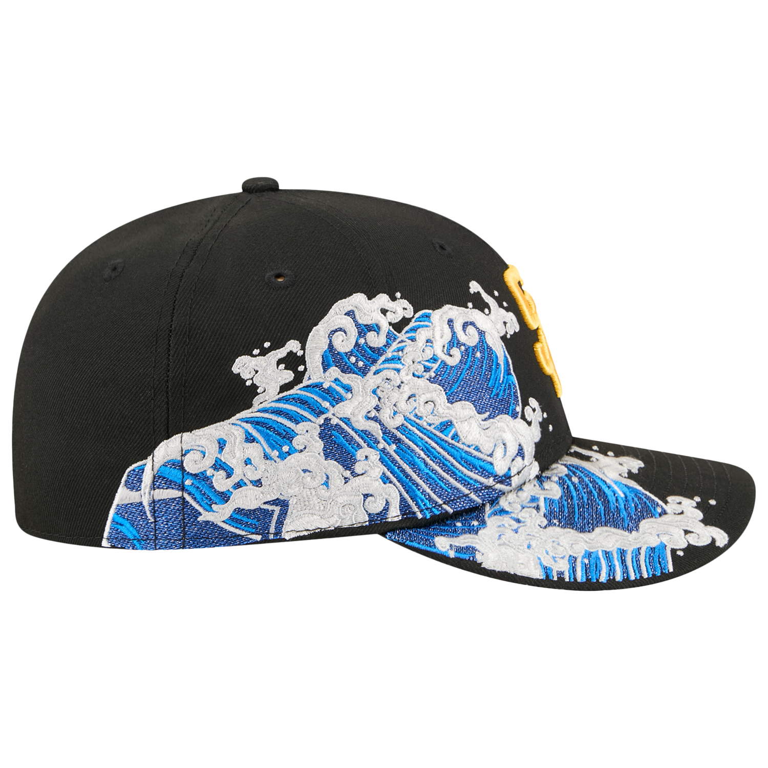 New Era Padres VISSURF 5950 Cap - Men's - Black/Blue