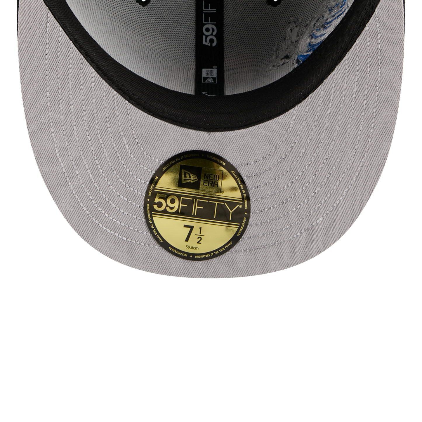 New Era Padres VISSURF 5950 Cap - Men's - Black/Blue
