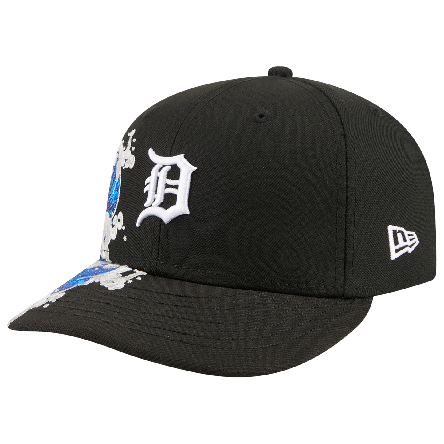 New Era Tigers VISSURF 5950 Cap - Men's - Black/Blue