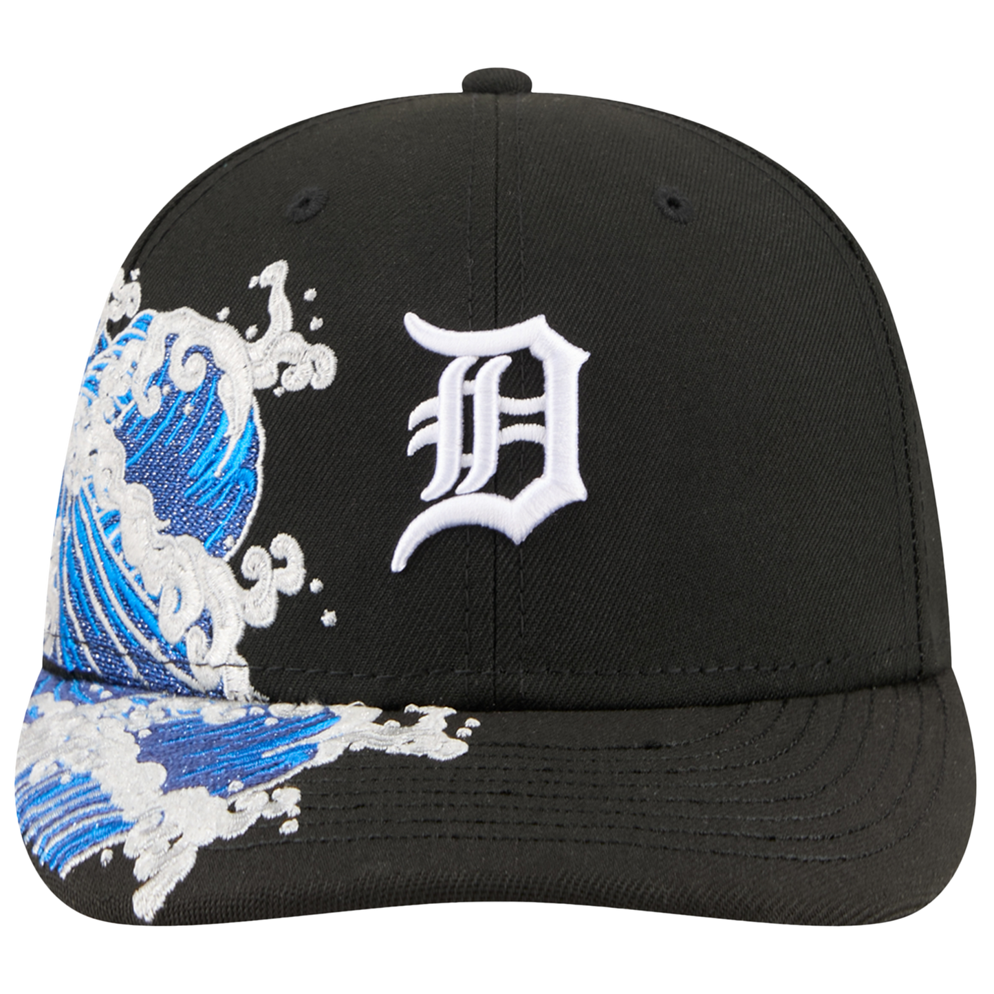 New Era Tigers VISSURF 5950 Cap - Men's - Black/Blue