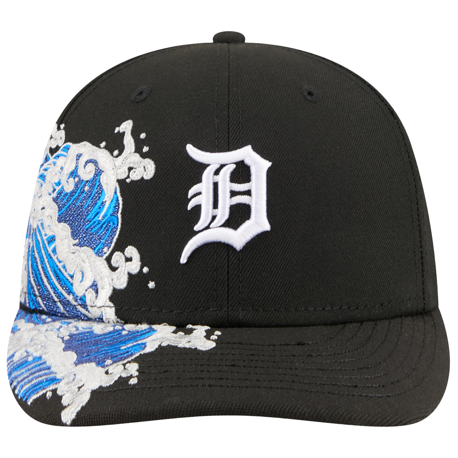 New Era Tigers VISSURF 5950 Cap - Men's - Black/Blue