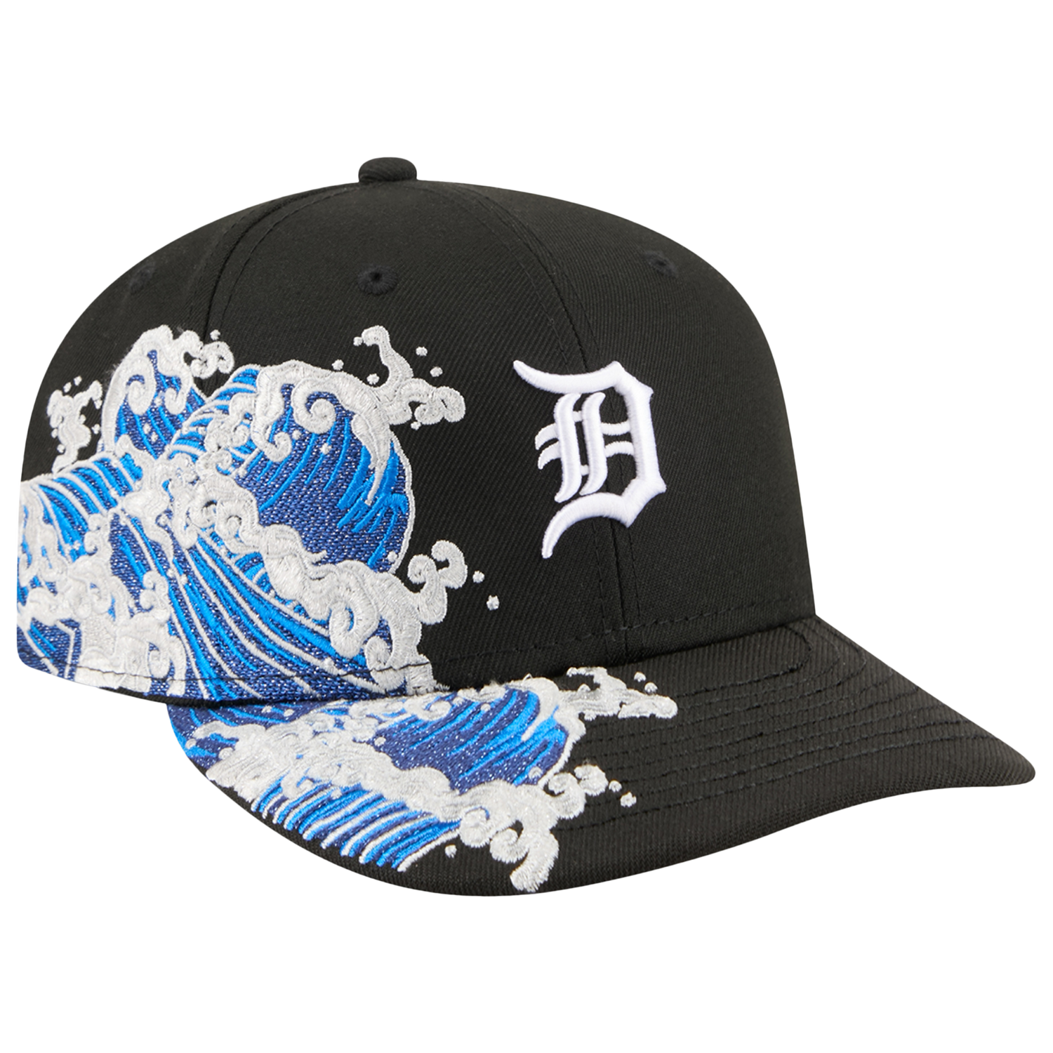 New Era Tigers VISSURF 5950 Cap - Men's - Black/Blue