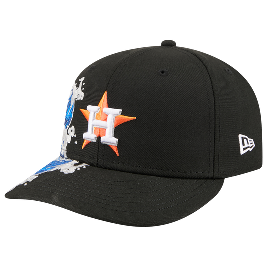 New Era Astros VISSURF 5950 Cap - Men's - Black/Blue