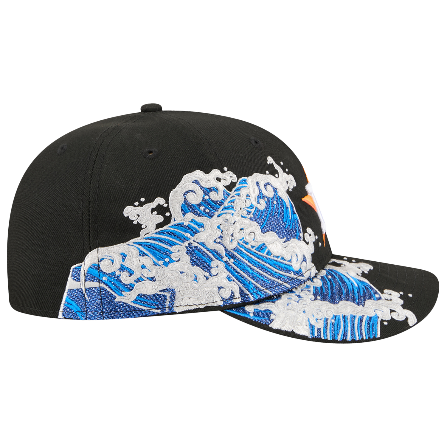 New Era Astros VISSURF 5950 Cap - Men's - Black/Blue