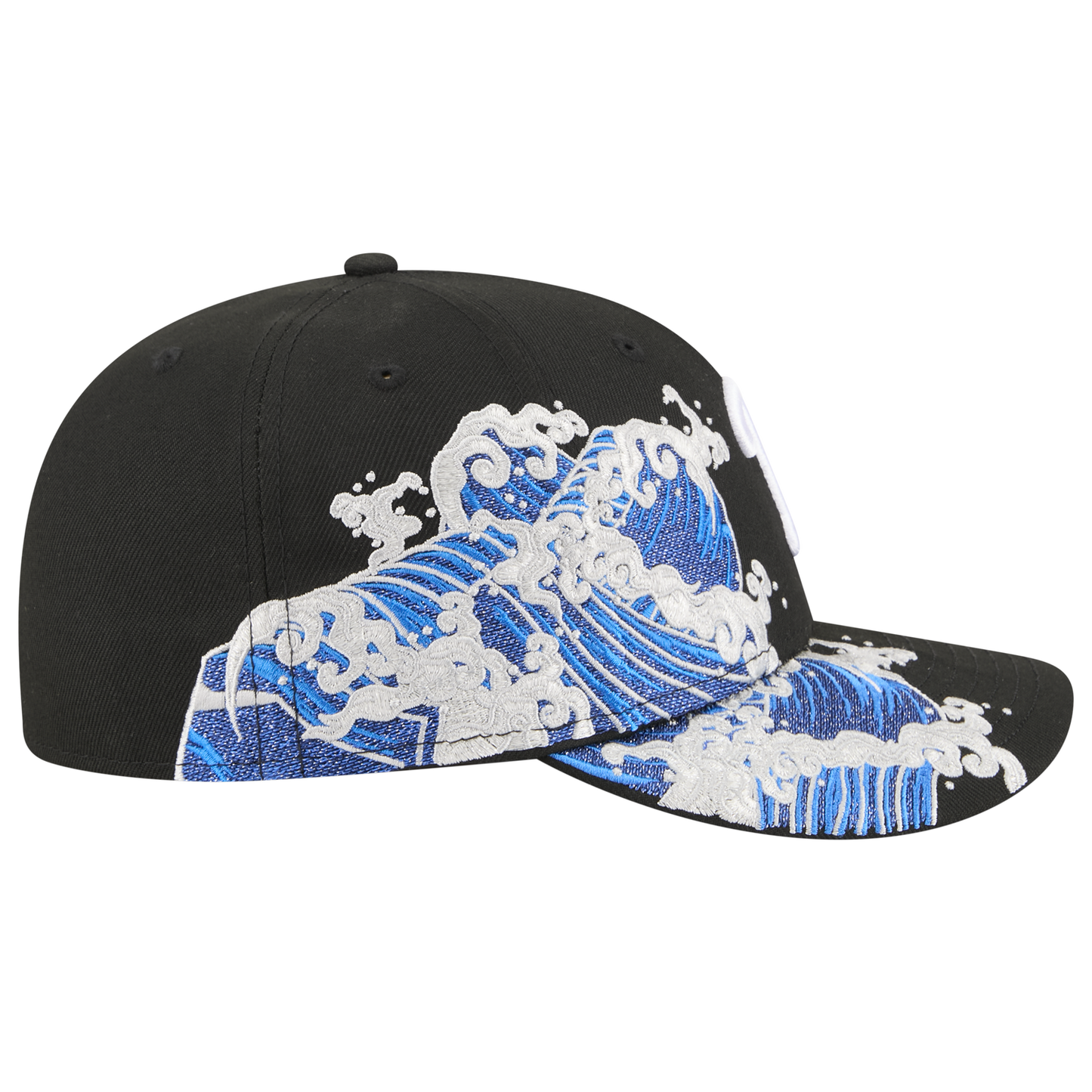 New Era Phillies VISSURF 5950 Cap - Men's - Blue/Black