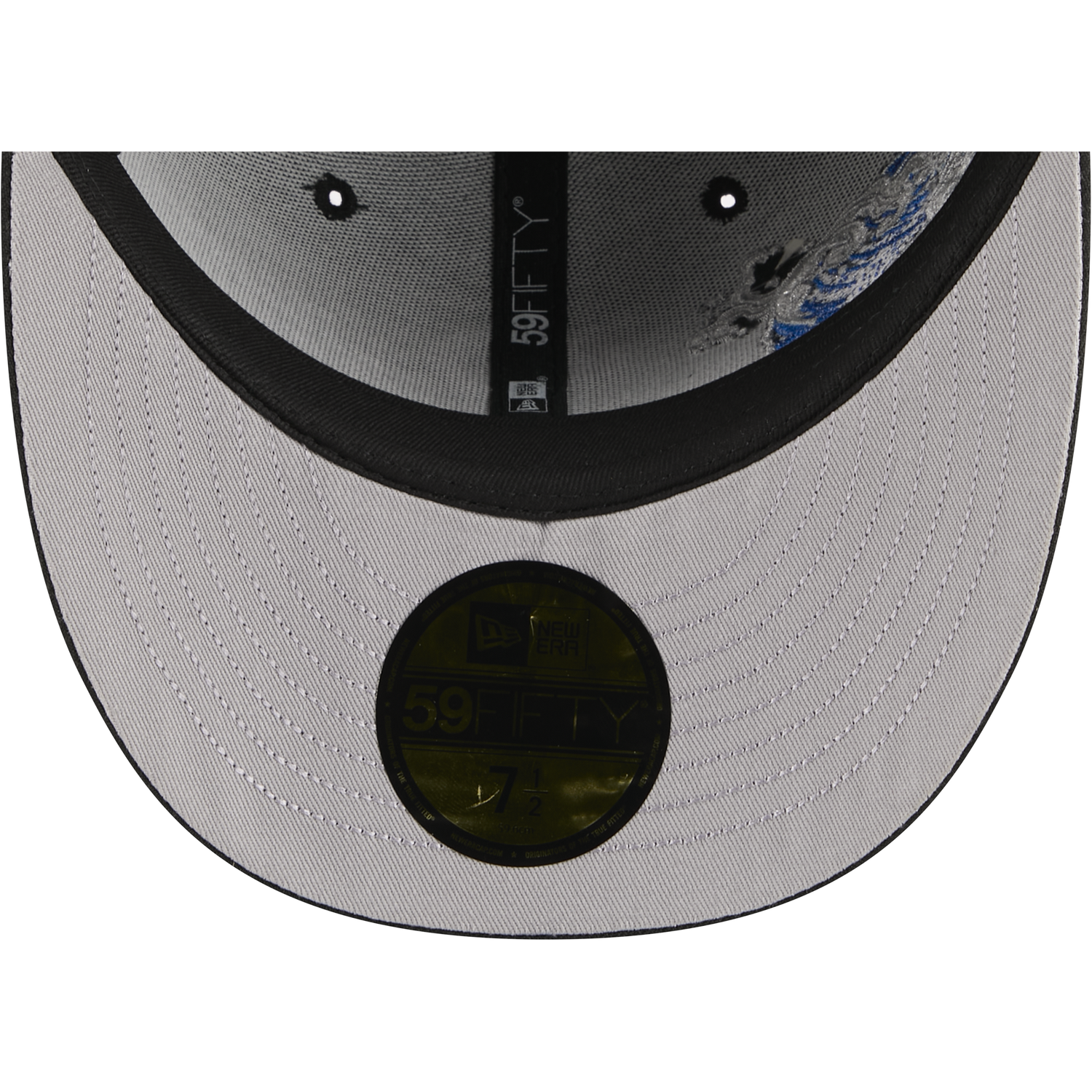 New Era Phillies VISSURF 5950 Cap - Men's - Blue/Black