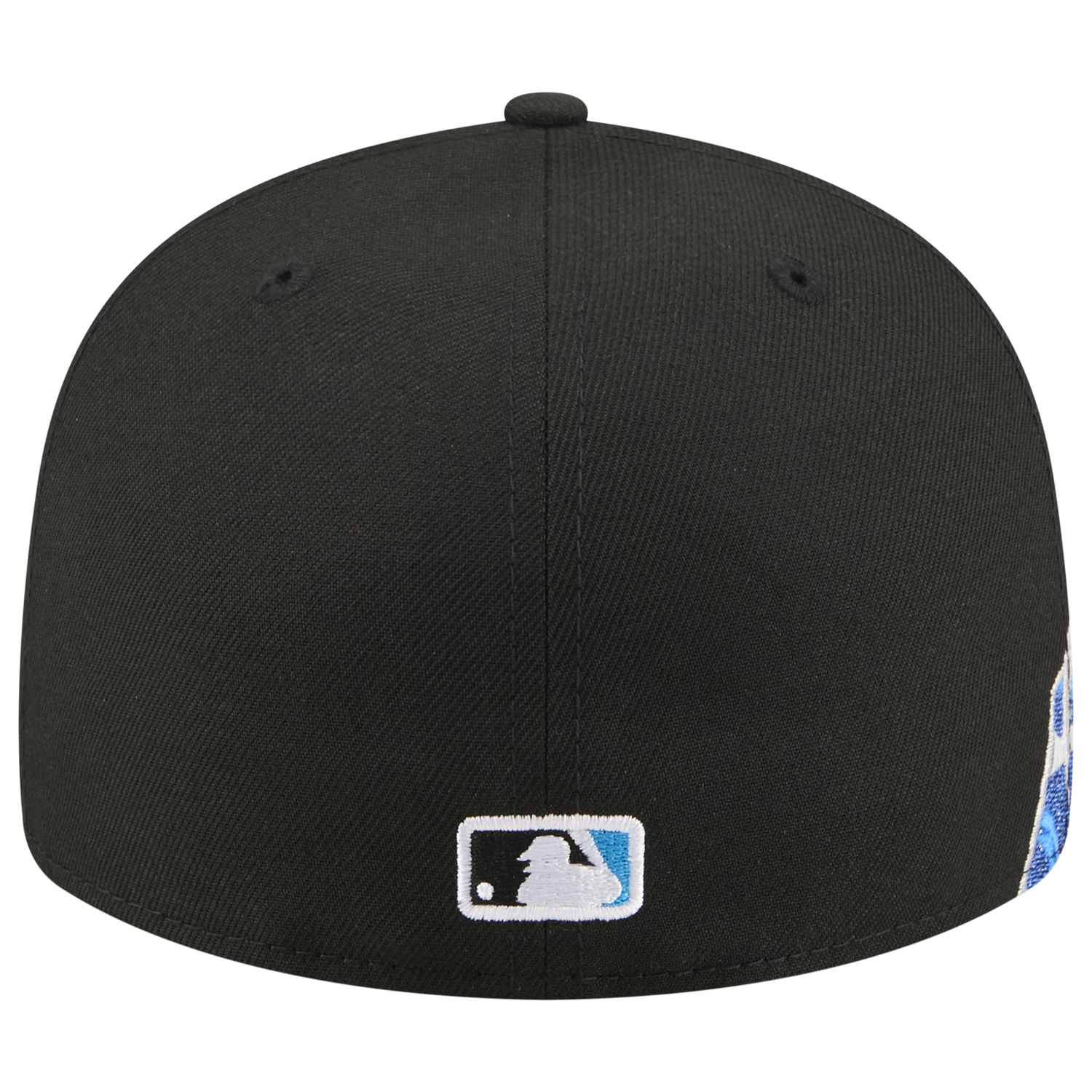 New Era Marlins VISSURF 5950 Cap - Men's - Black/Blue