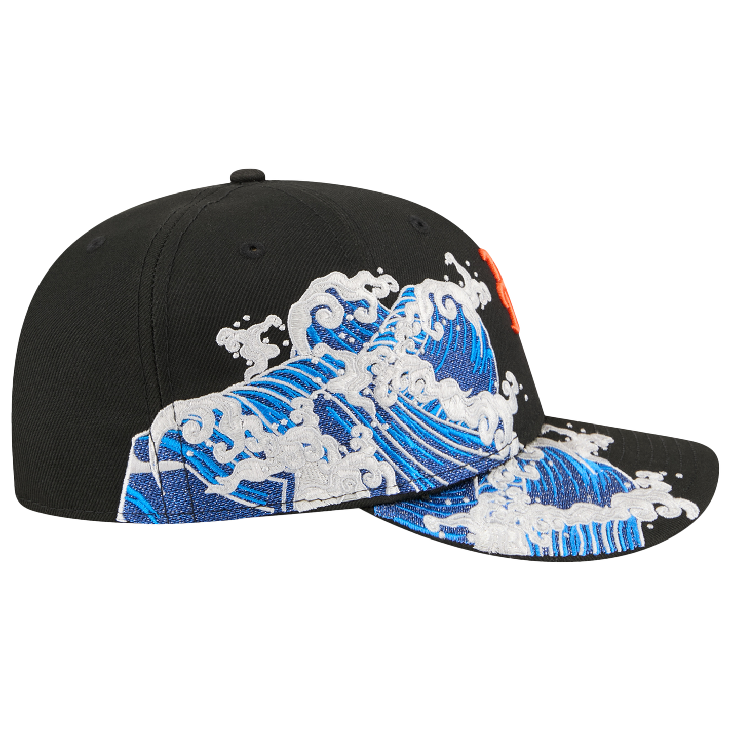 New Era Mets VISSURF 5950 Cap - Men's - Black/Blue