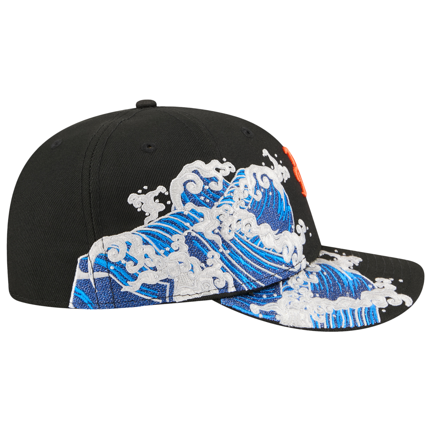 New Era Mets VISSURF 5950 Cap - Men's - Black/Blue