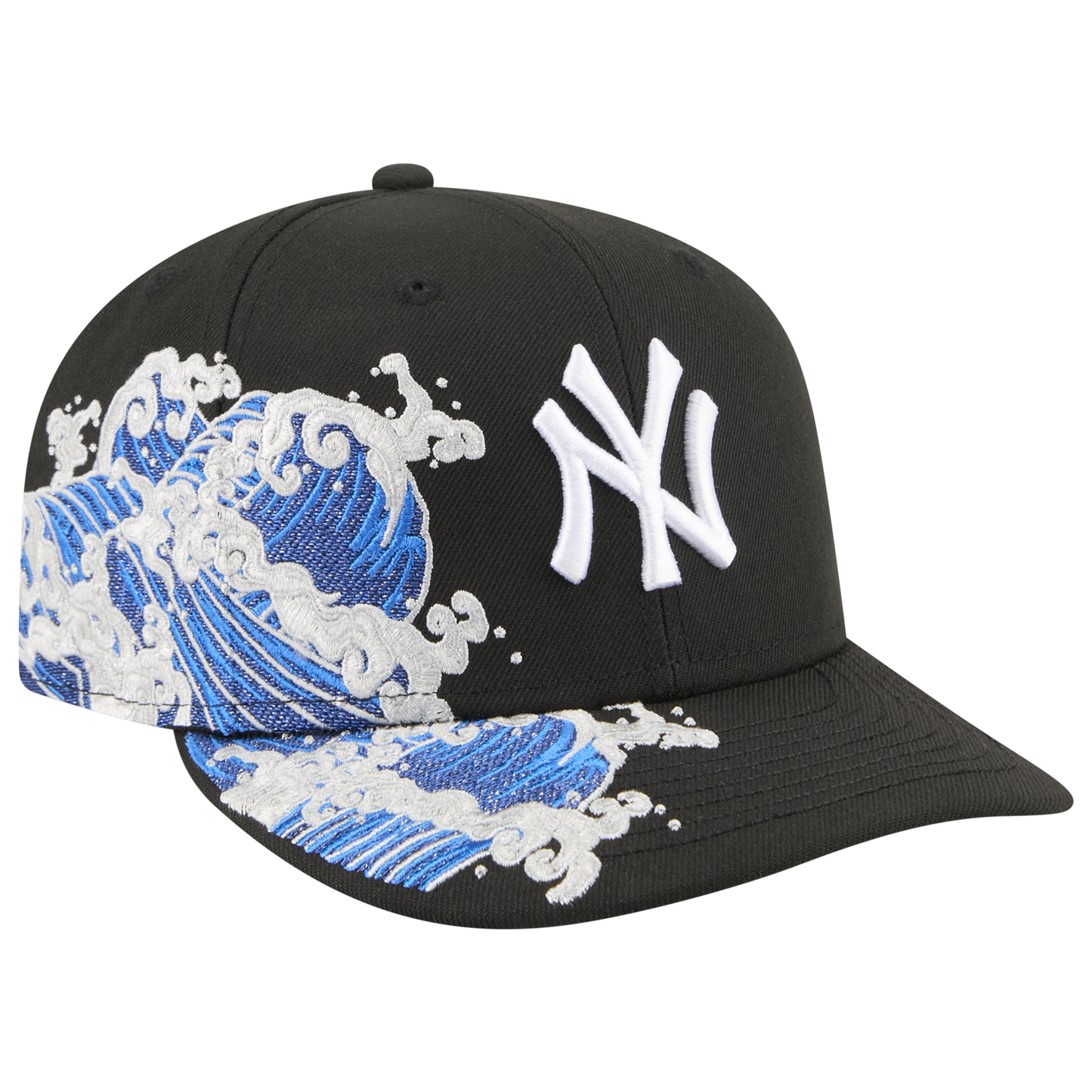 New Era Yankees VISSURF 5950 Cap - Men's - Blue/Black