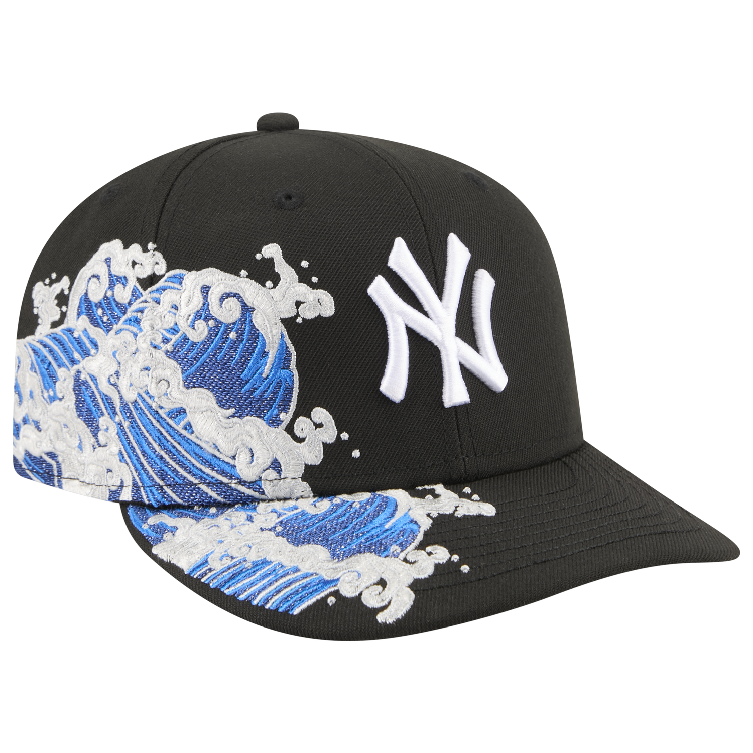 New Era Yankees VISSURF 5950 Cap - Men's - Blue/Black