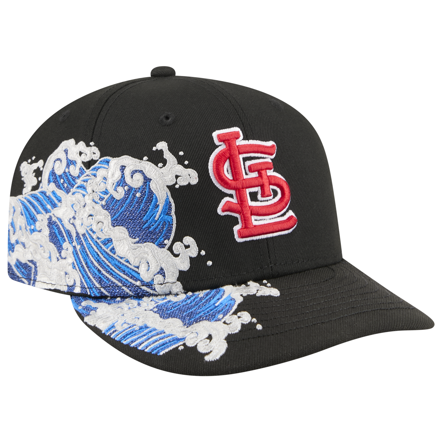 New Era Cardinals VISSURF 5950 Cap - Men's - Blue/Black