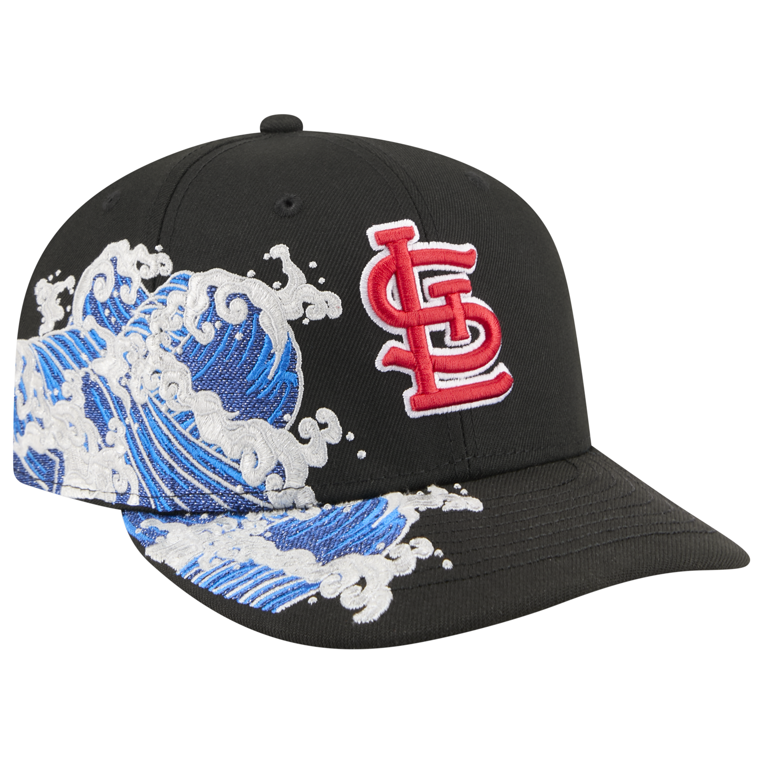 New Era Cardinals VISSURF 5950 Cap - Men's - Blue/Black