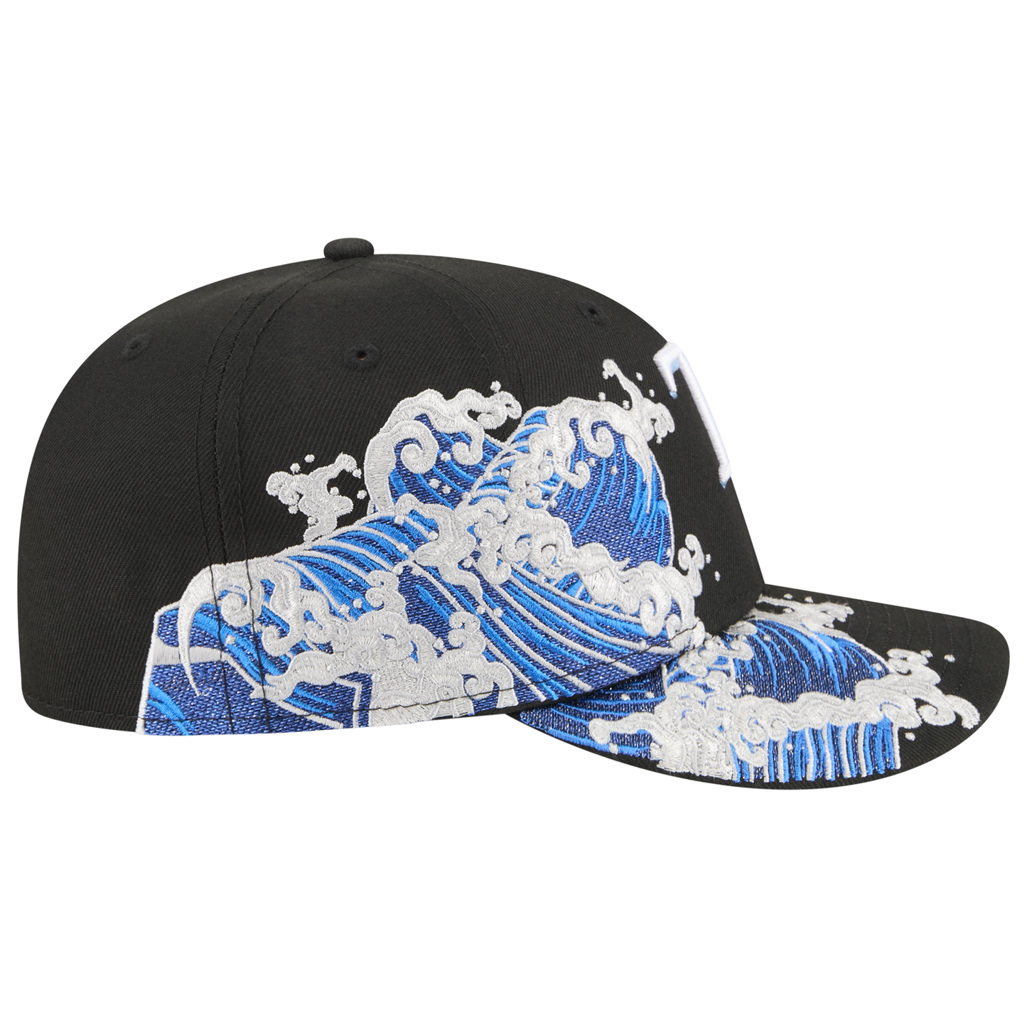 New Era Rays VISSURF 5950 Cap - Men's - Black/Blue