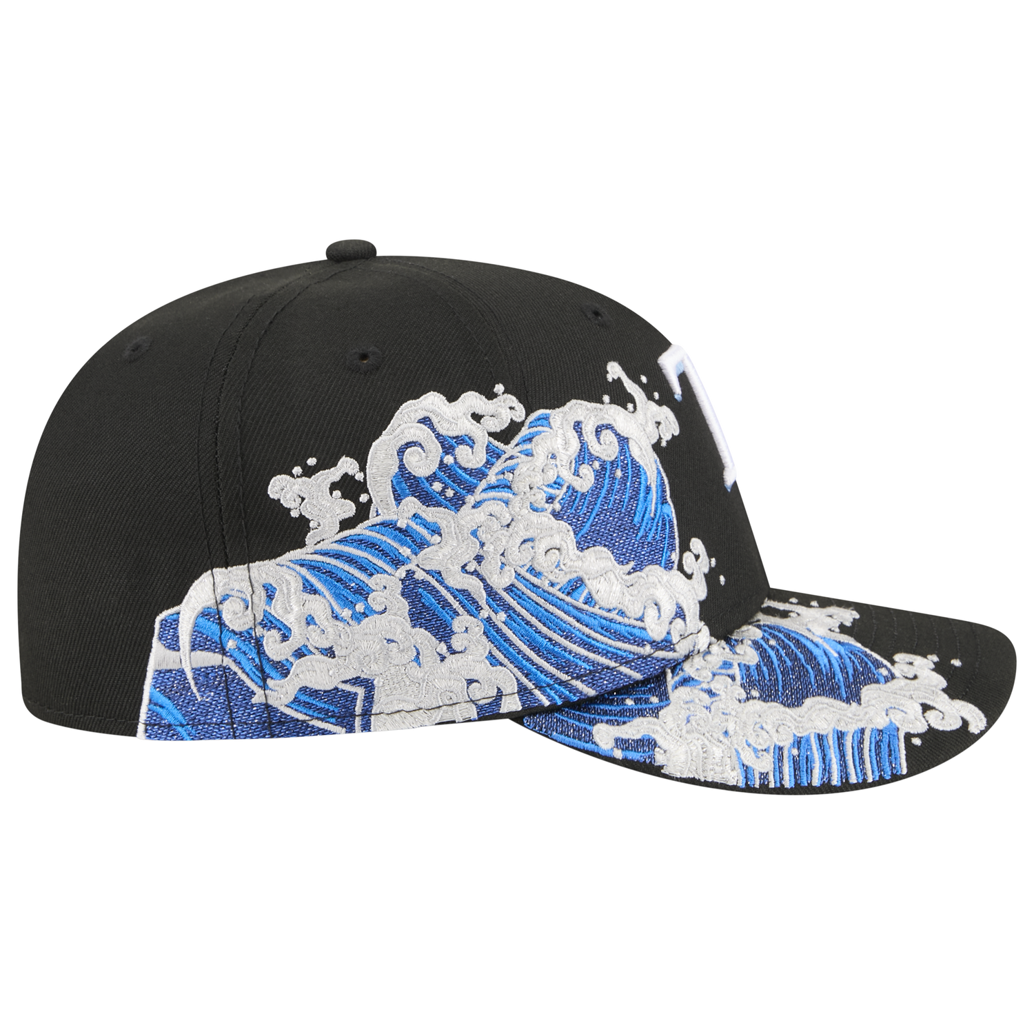 New Era Rays VISSURF 5950 Cap - Men's - Black/Blue