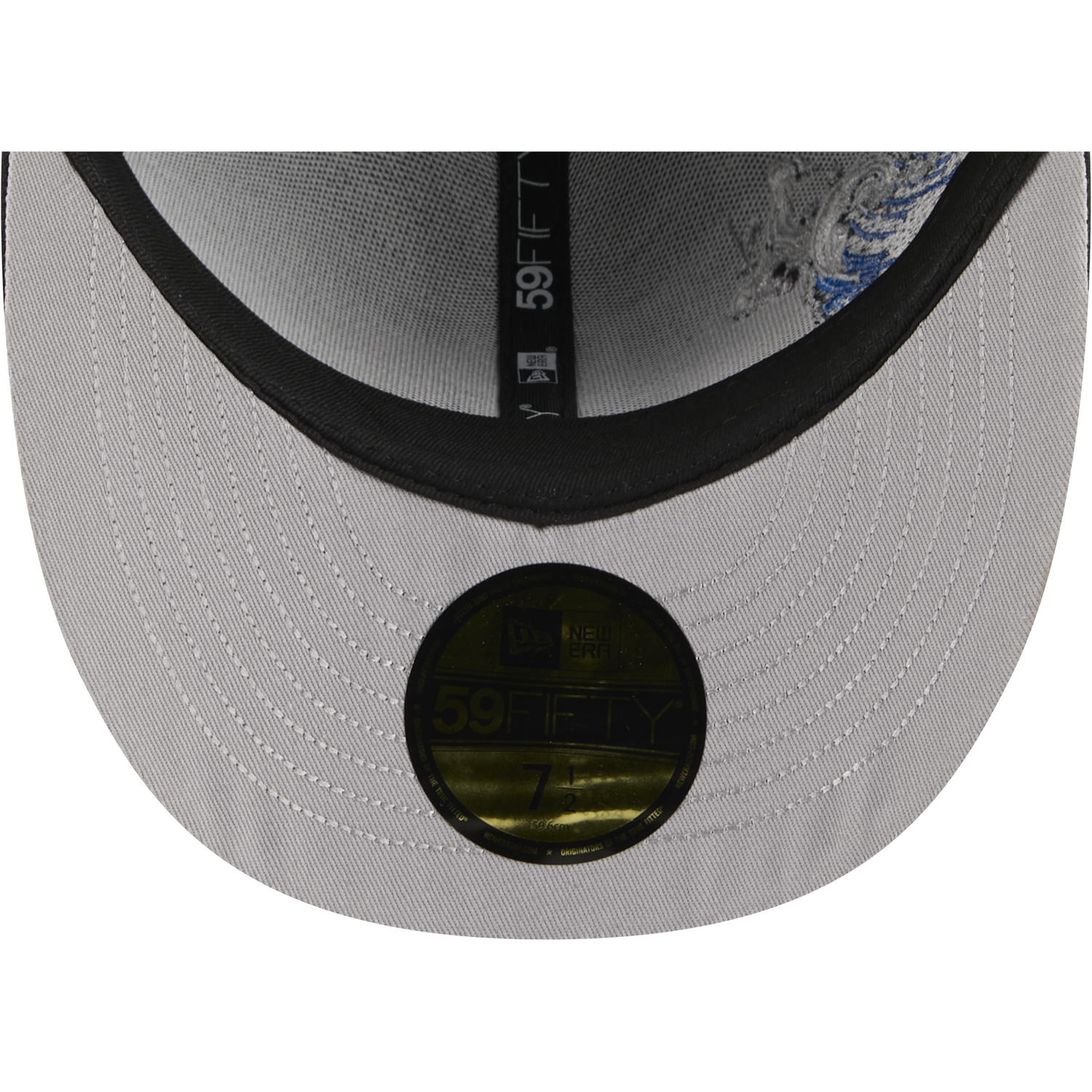 New Era Rays VISSURF 5950 Cap - Men's - Black/Blue