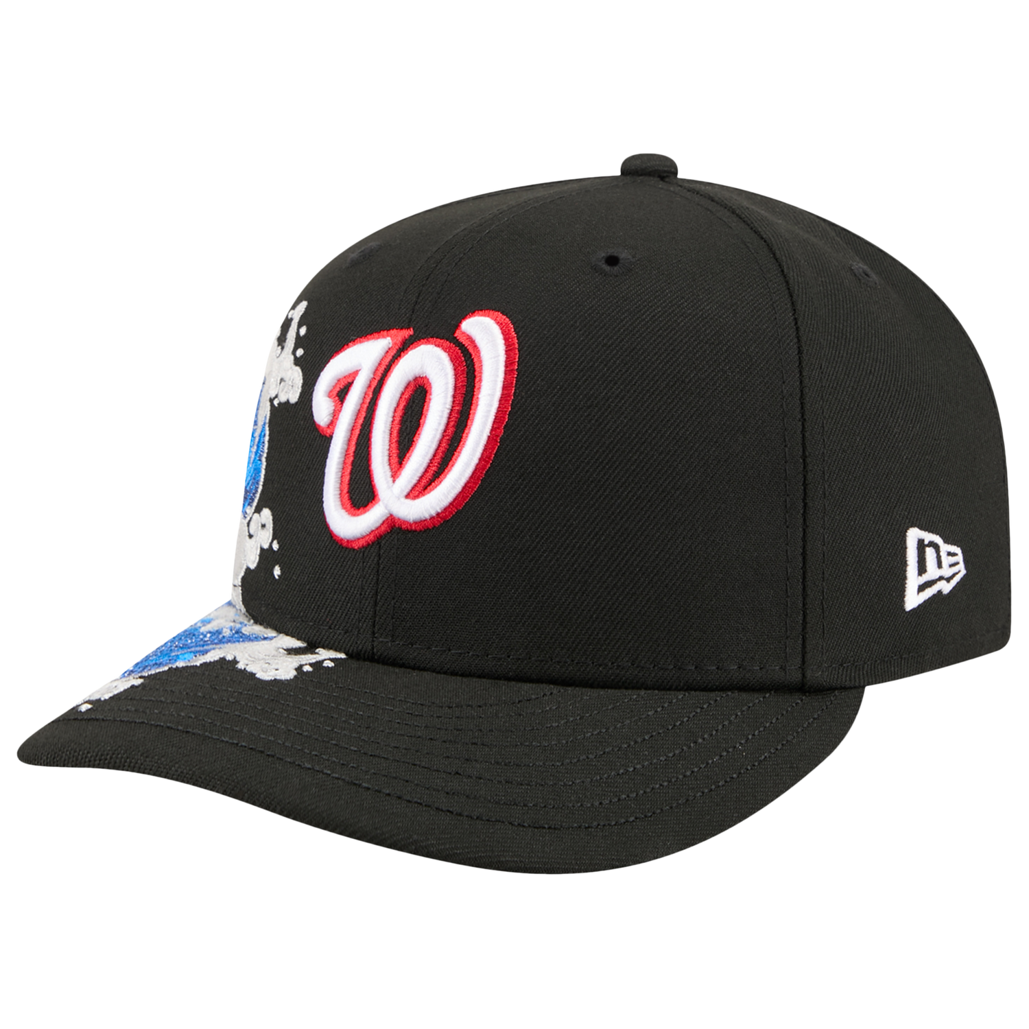 New Era Nationals VISSURF 5950 Cap - Men's - Black/Blue