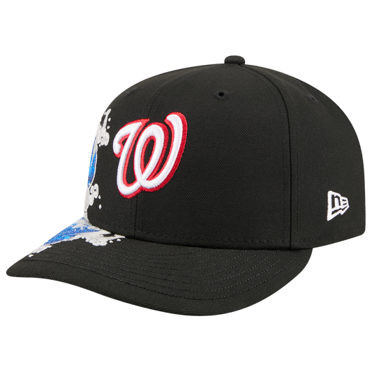 New Era Nationals VISSURF 5950 Cap - Men's - Black/Blue