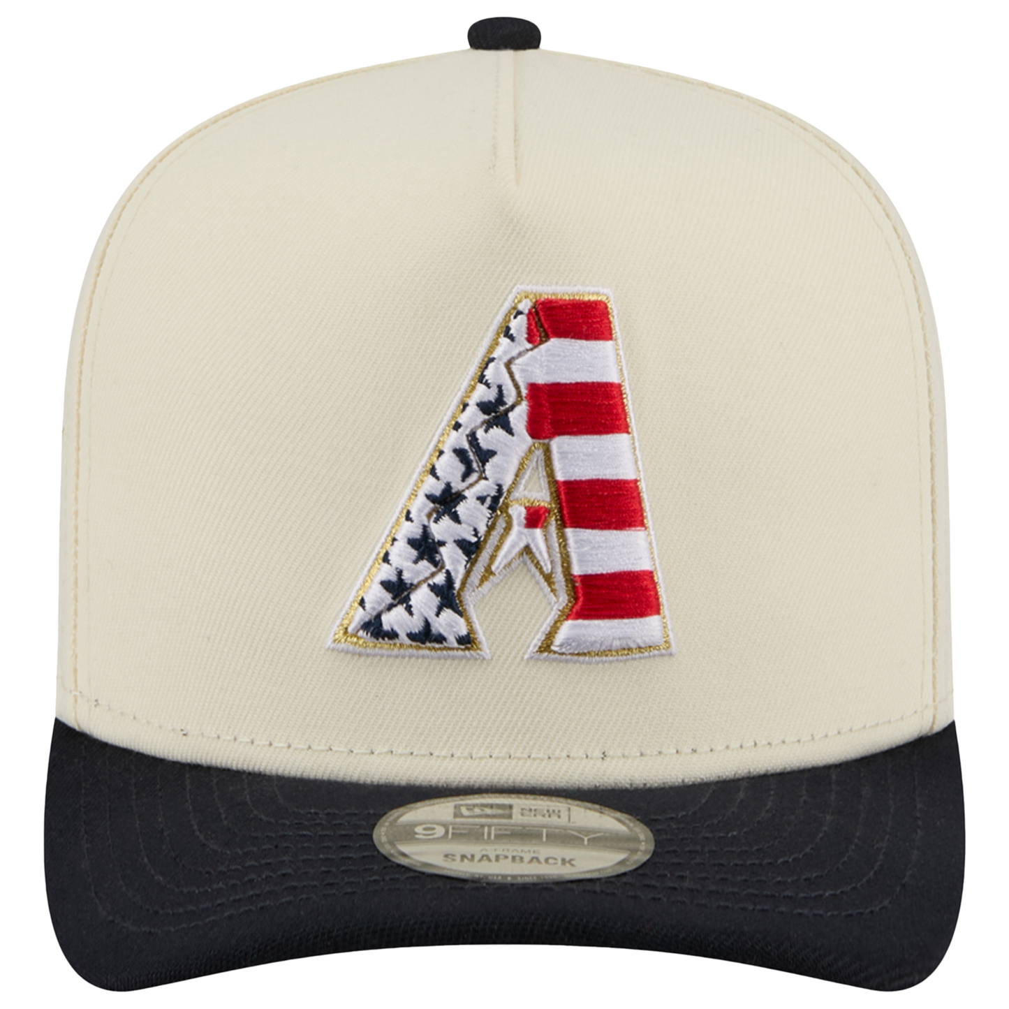 New Era Diamondbacks AM 950 A Frame Cap - Men's - White/Navy/Red