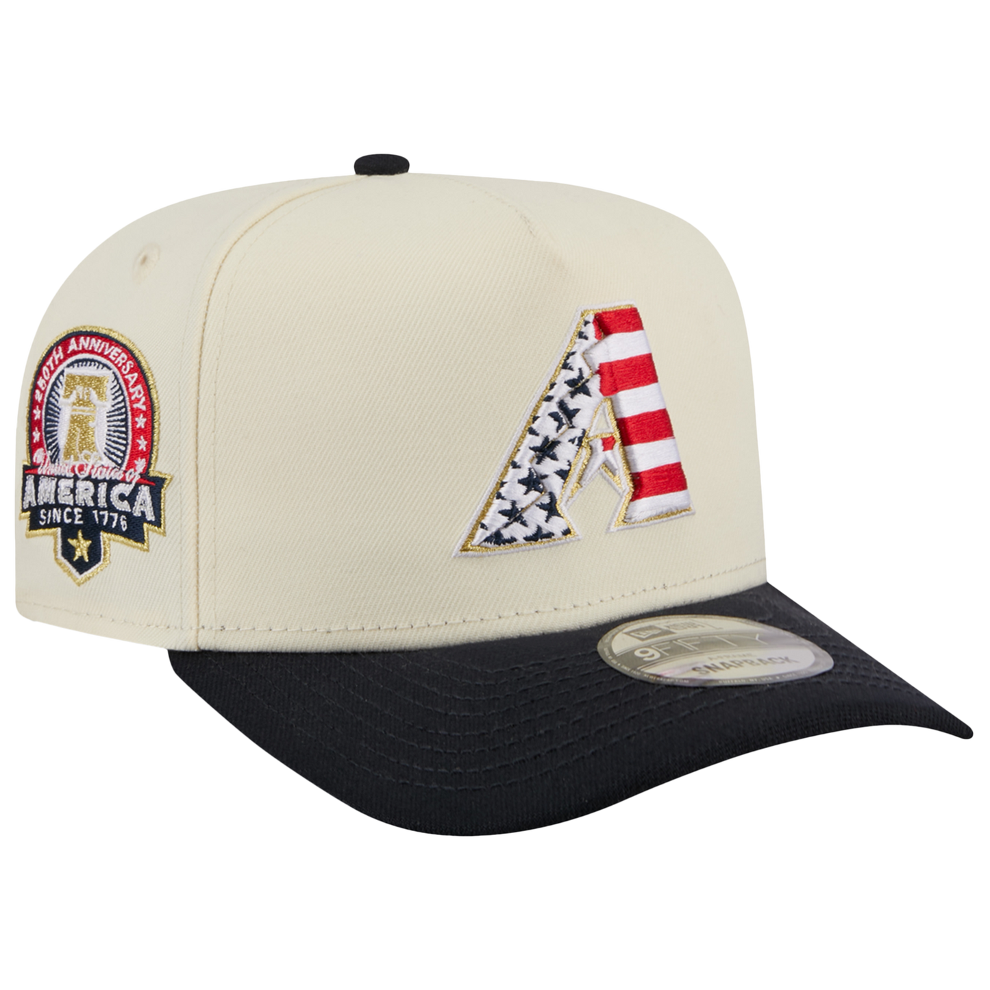 New Era Diamondbacks AM 950 A Frame Cap - Men's - White/Navy/Red