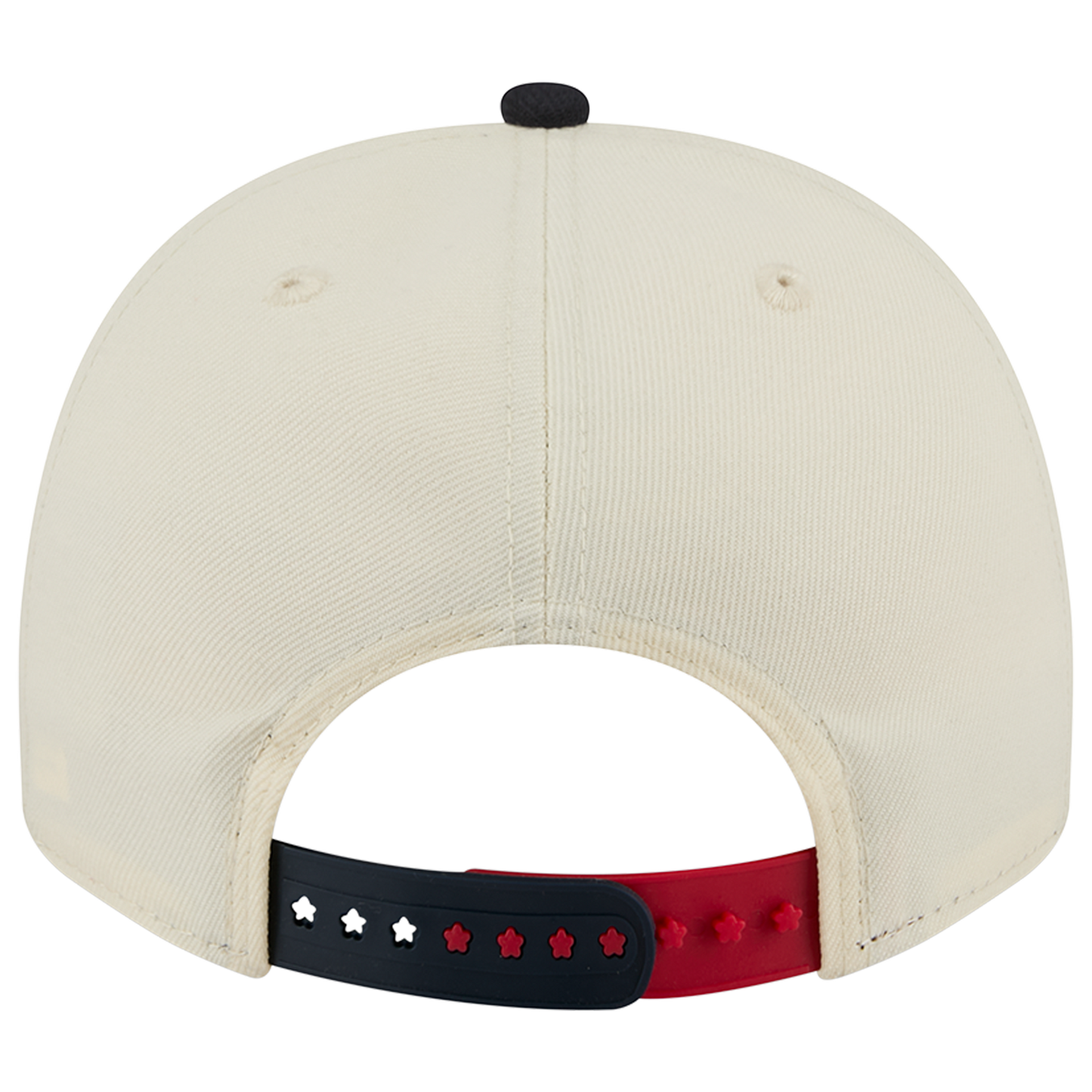 New Era Braves AM 950 A Frame Cap - Men's - White/Navy/Red