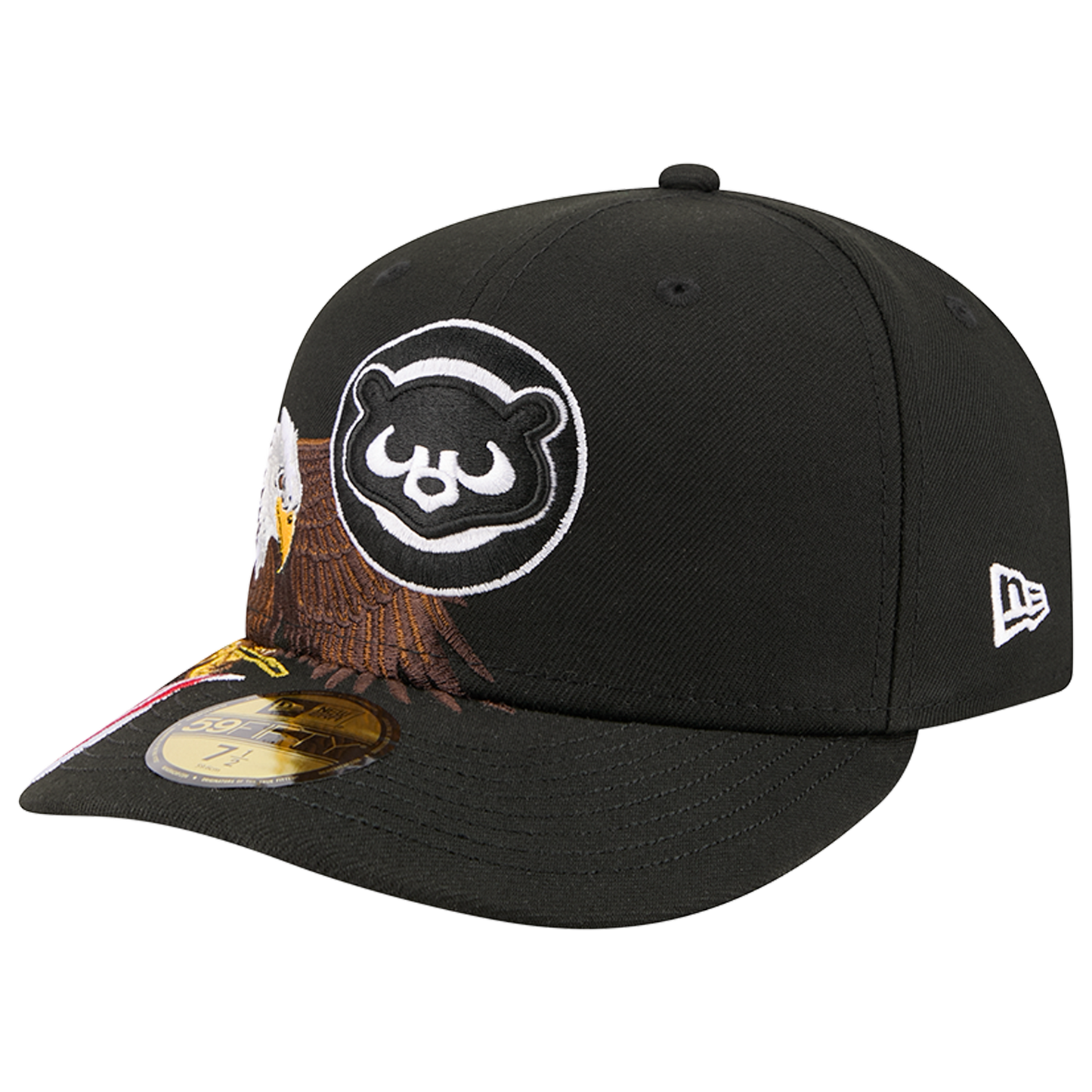 New Era Cubs AM 5950 Cap - Men's - Black/White/Brown