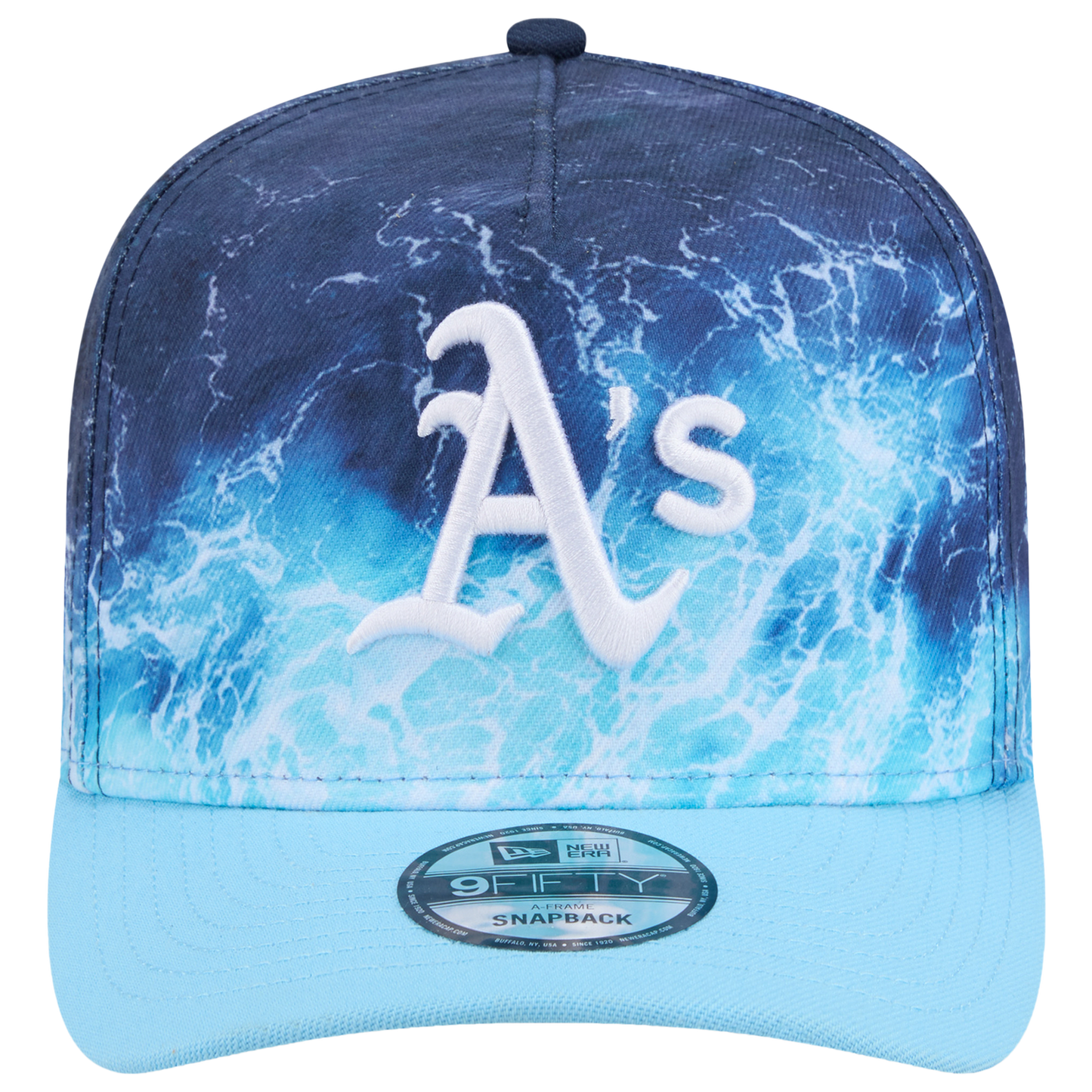 New Era Athletics Deep Water 950 A Frame Cap - Men's - Blue/Teal
