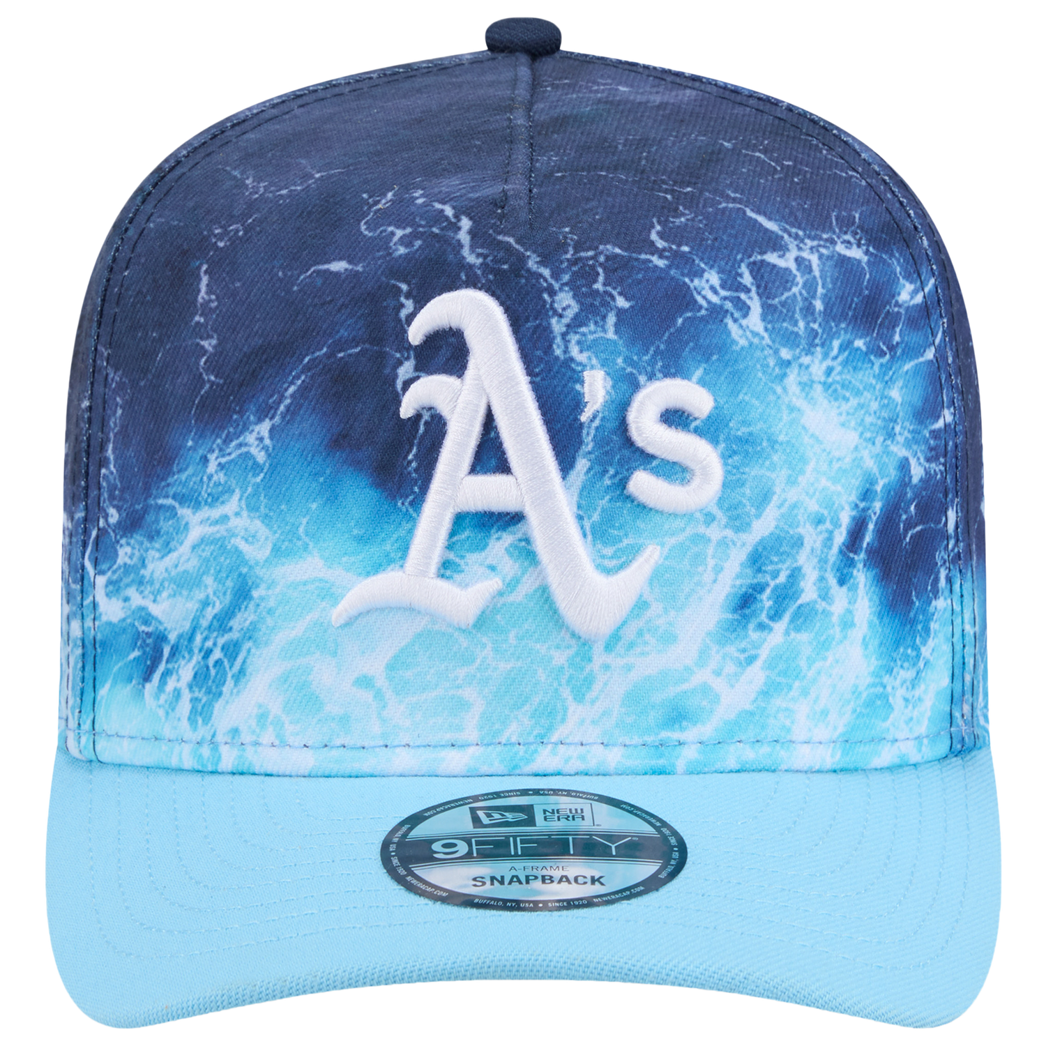 New Era Athletics Deep Water 950 A Frame Cap - Men's - Blue/Teal