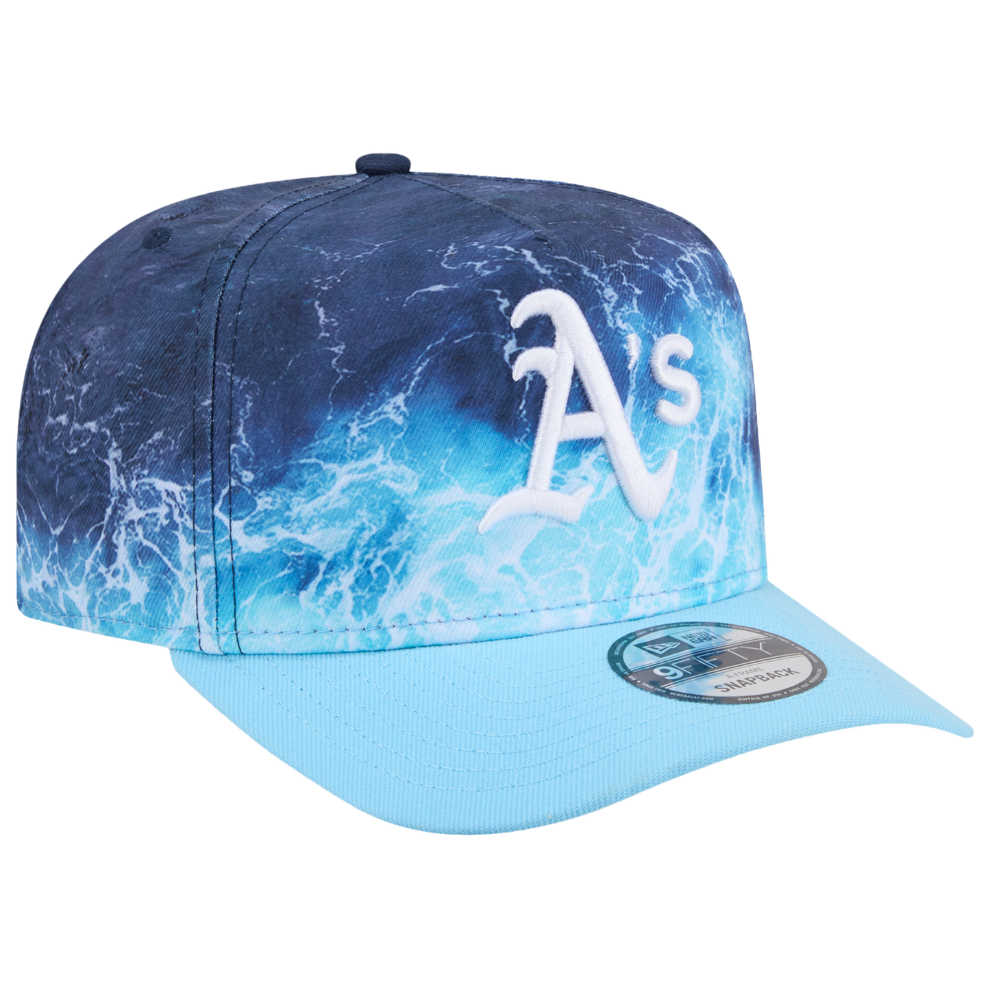 New Era Athletics Deep Water 950 A Frame Cap - Men's - Blue/Teal